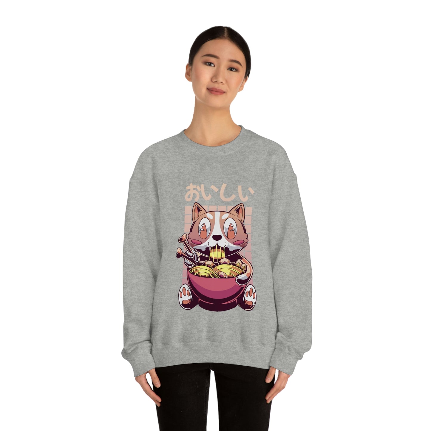 Kawaii Sweatshirt, Kawaii Clothing, Kawaii Clothes, Yami Kawaii Aesthetic, Pastel Kawaii Sweatshirt Ramen Sweater Sweatshirt