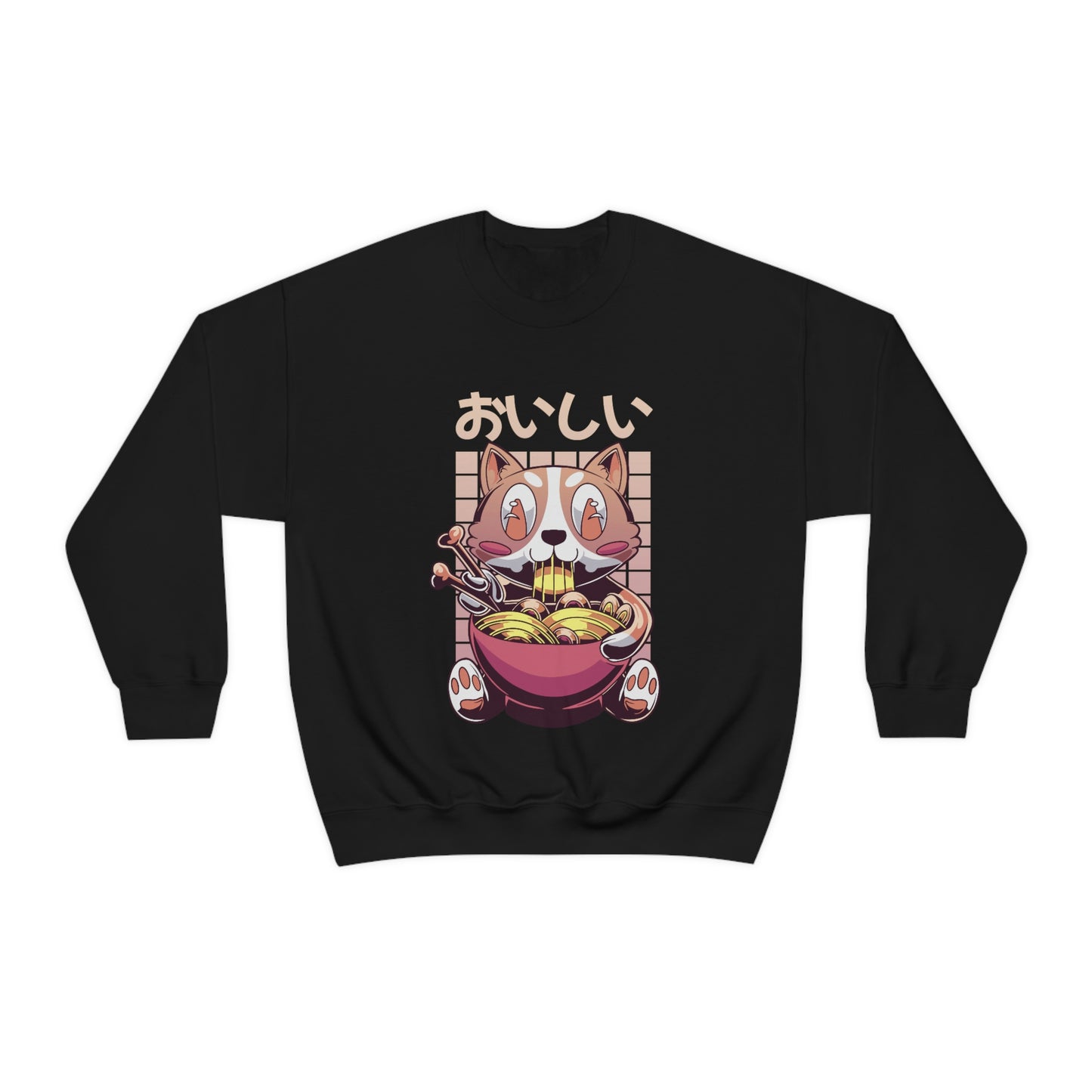 Kawaii Sweatshirt, Kawaii Clothing, Kawaii Clothes, Yami Kawaii Aesthetic, Pastel Kawaii Sweatshirt Ramen Sweater Sweatshirt