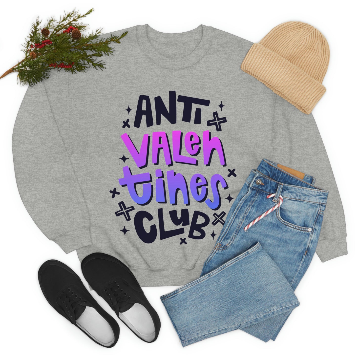Anti Valentines Club Sweatshirt