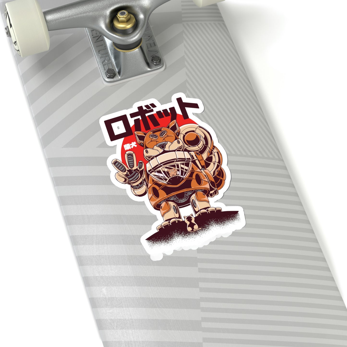 Cute Shiba Robot Pastel Kawaii Aesthetic, Yami Kawaii, Japanese Aesthetic Otaku Sticker