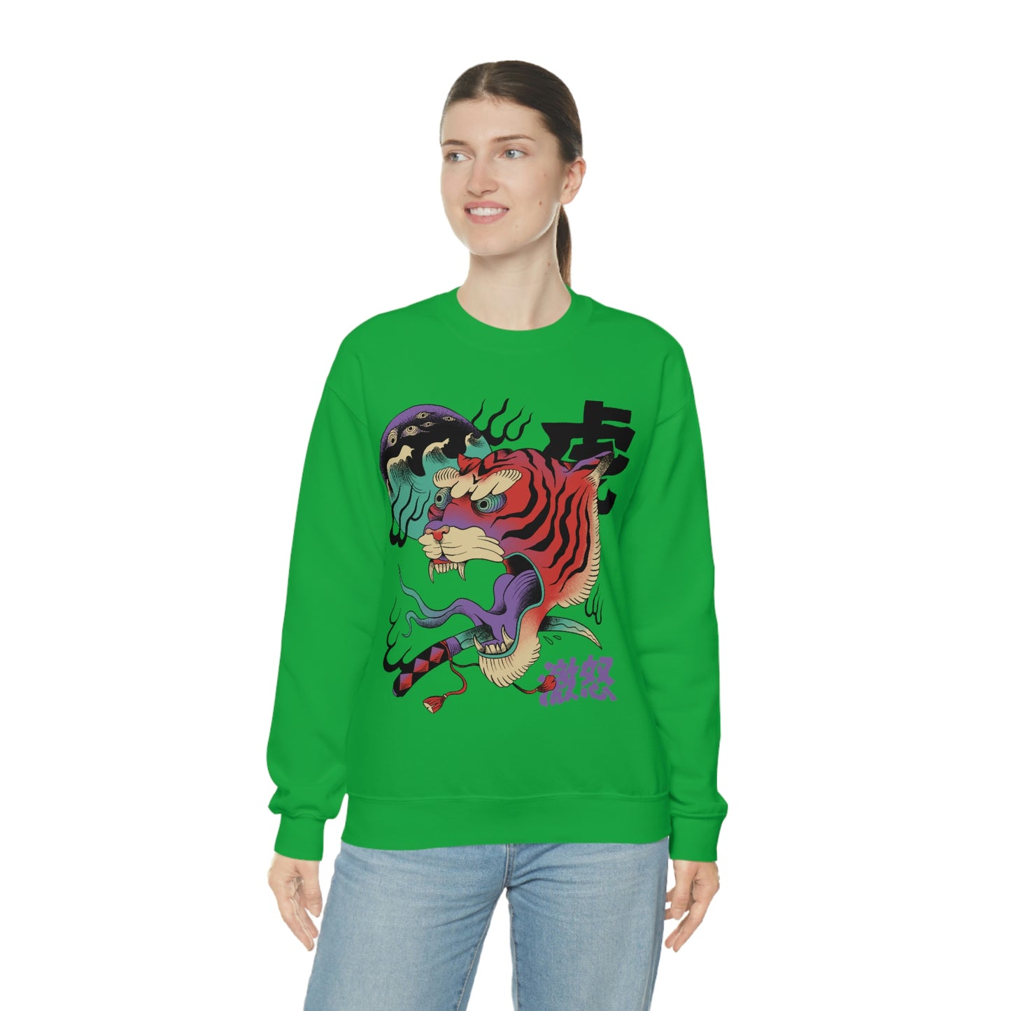Indie Japanese Art, Japan Streeetwear Retro, Japanese Aesthetic Sweatshirt