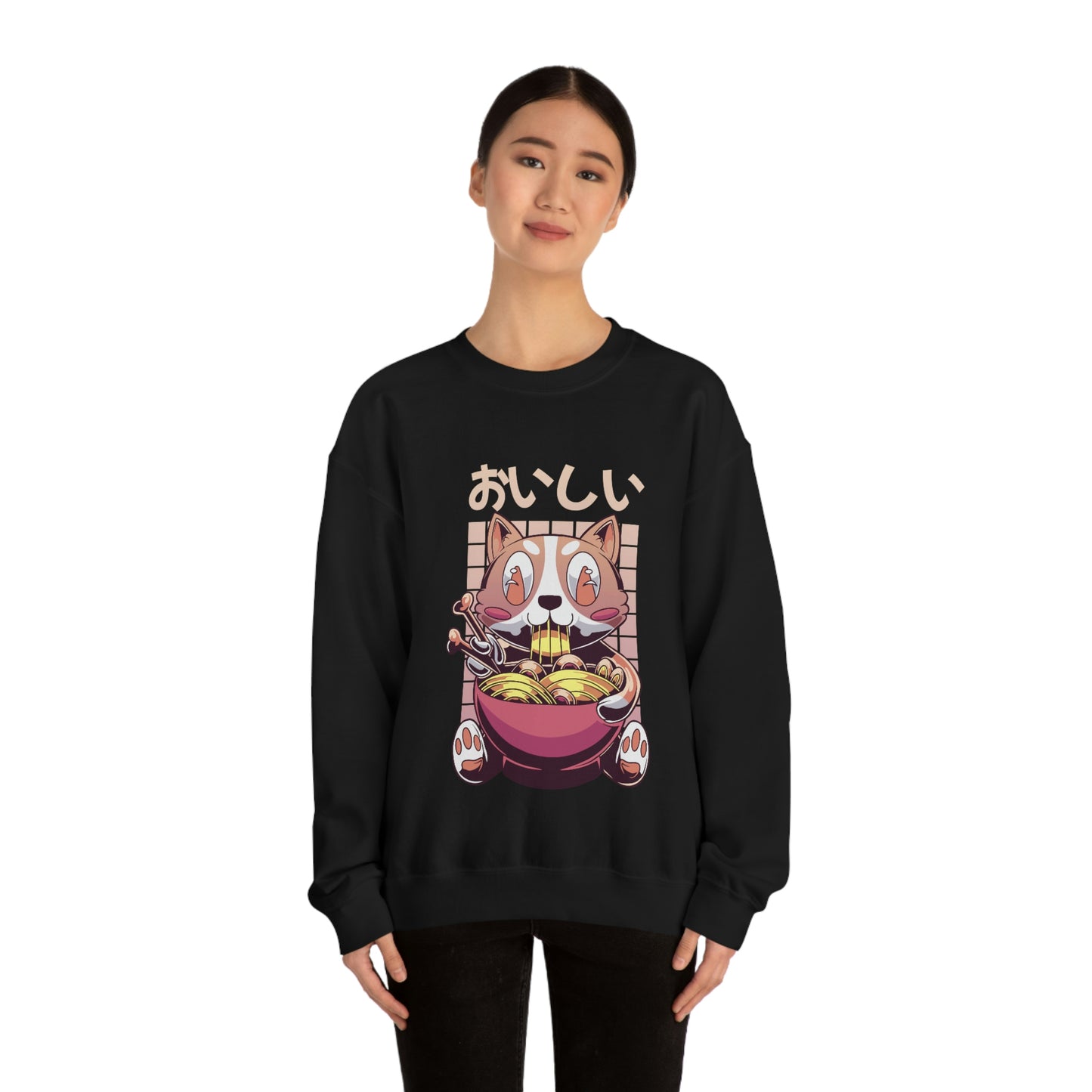 Kawaii Sweatshirt, Kawaii Clothing, Kawaii Clothes, Yami Kawaii Aesthetic, Pastel Kawaii Sweatshirt Ramen Sweater Sweatshirt