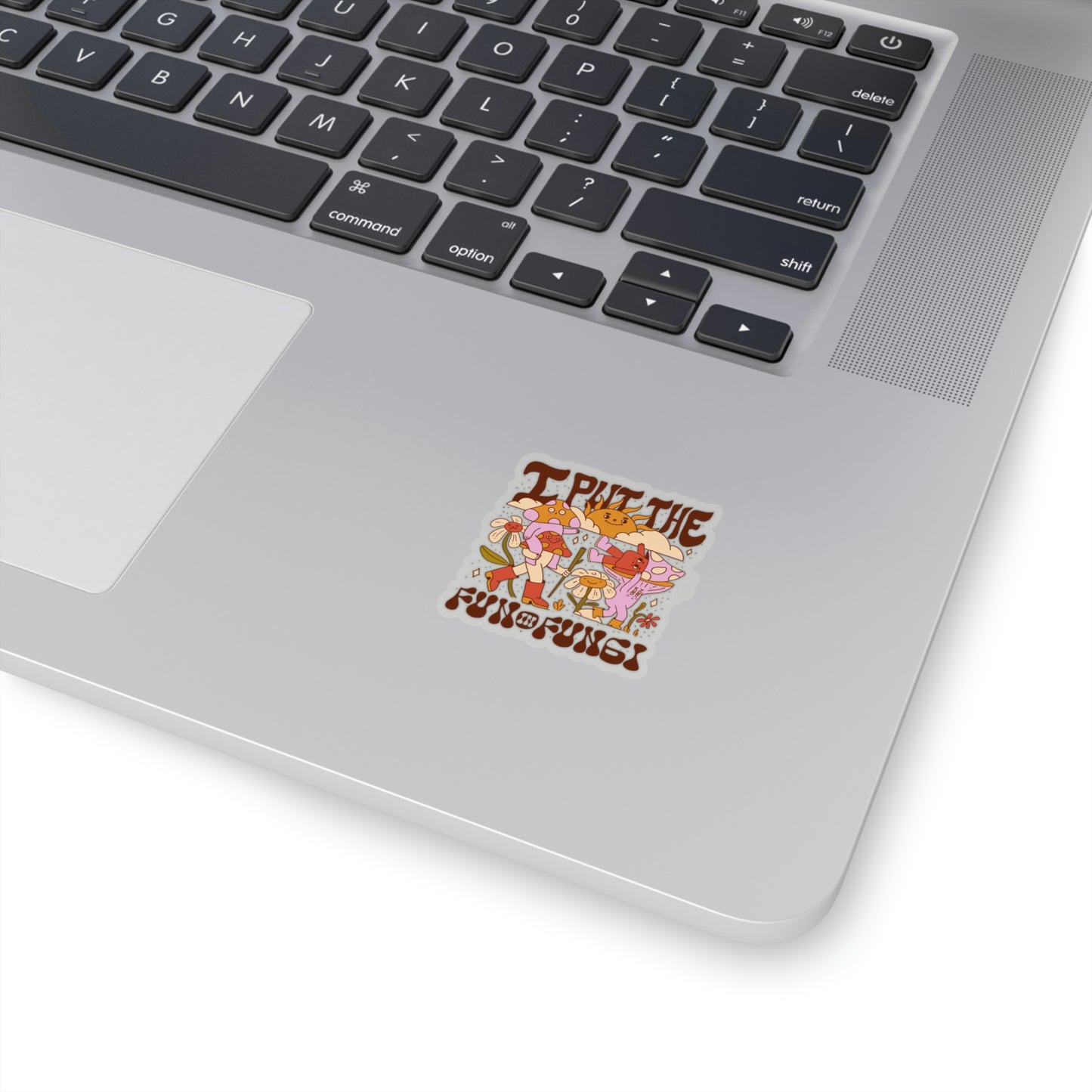 Cottagecore I Put The Fun In Fungi Sticker