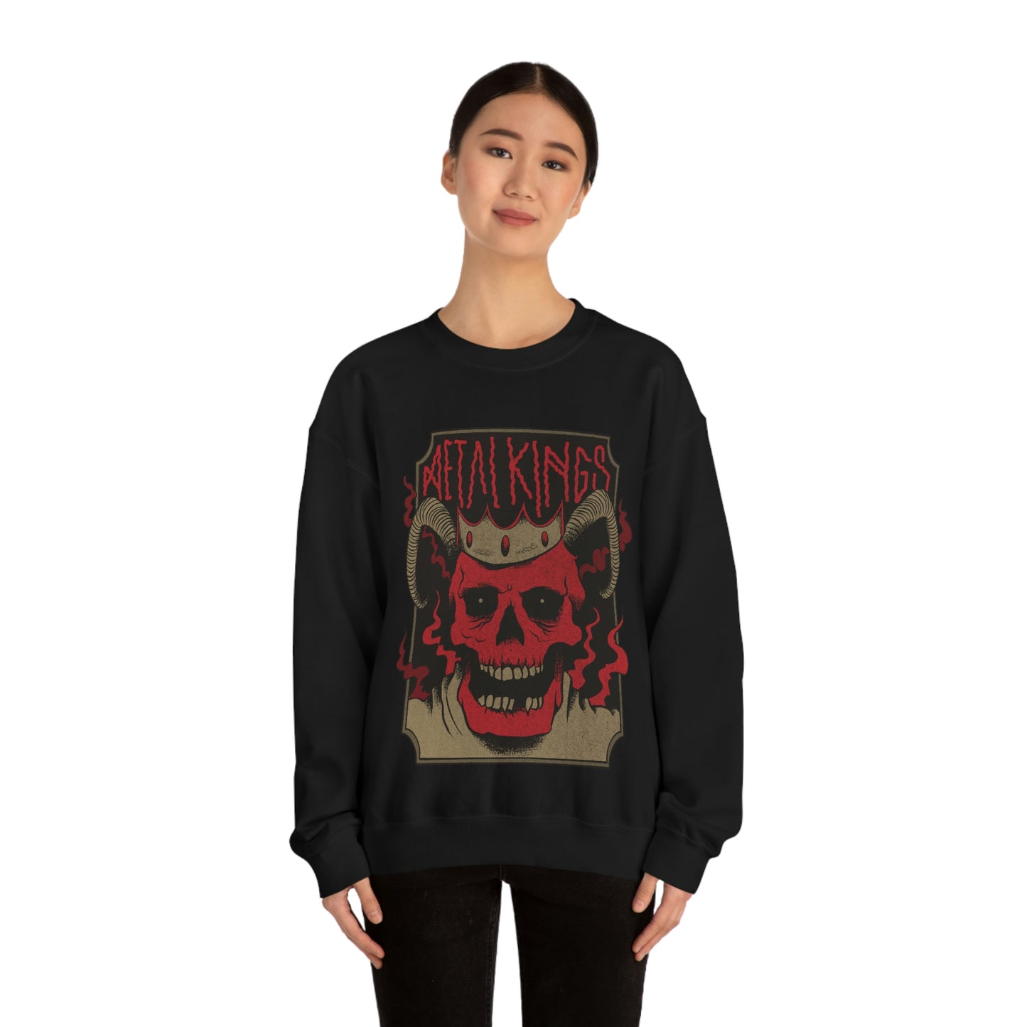 METAL KINGS BAND Goth Aesthetic Sweatshirt