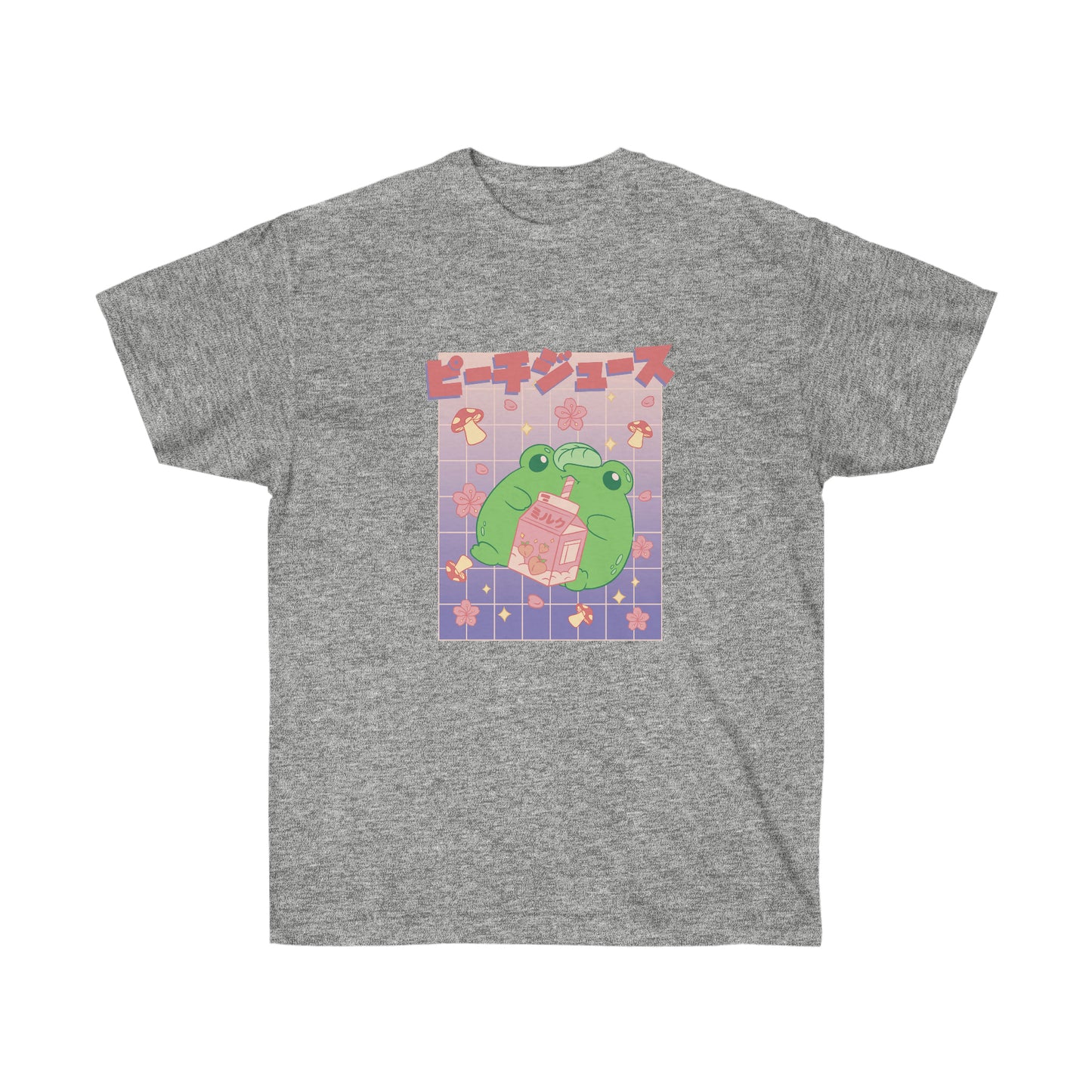 Kawaii Sweatshirt, Kawaii Clothing, Kawaii Clothes, Yami Kawaii, Pastel Kawaii Frog Strawberry Milk Sweatshirt T-Shirt