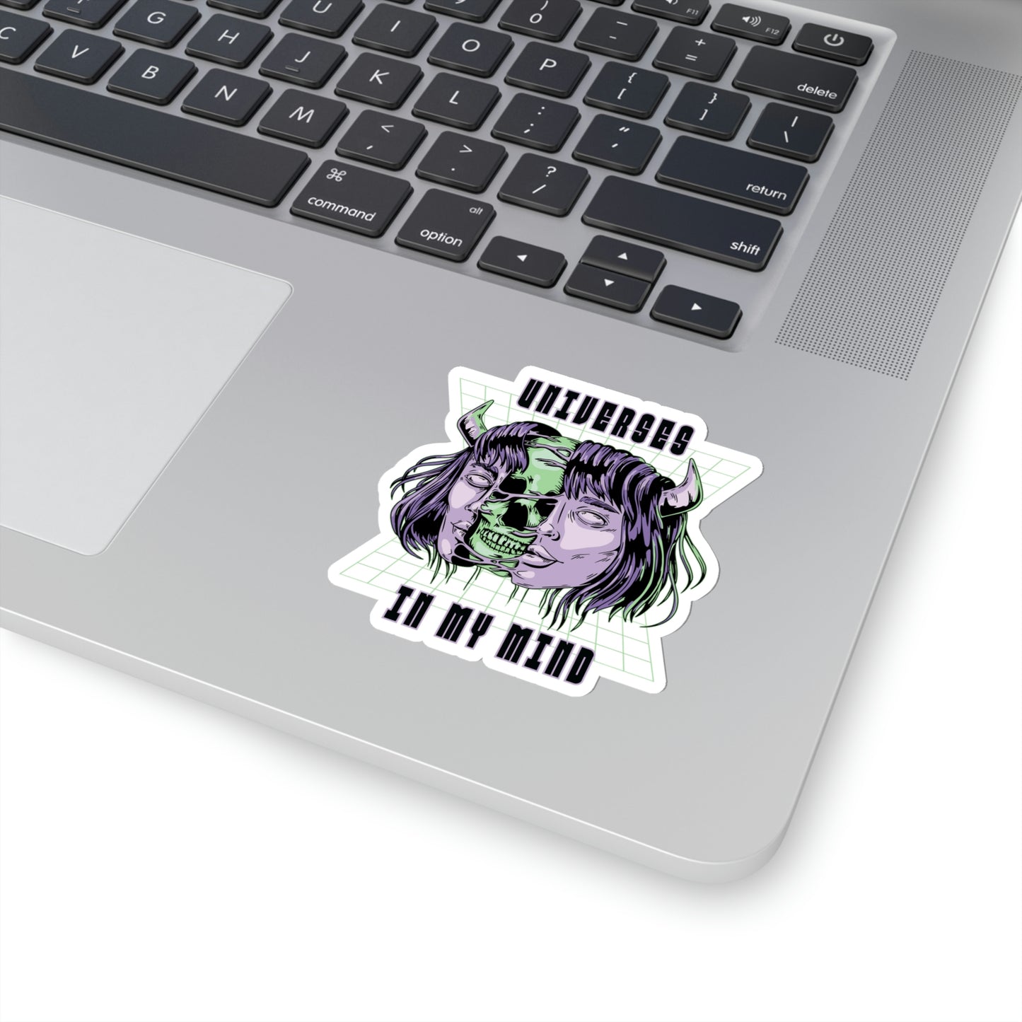 Universes In My Mind Pastel Goth Aesthetic Cyber Sticker