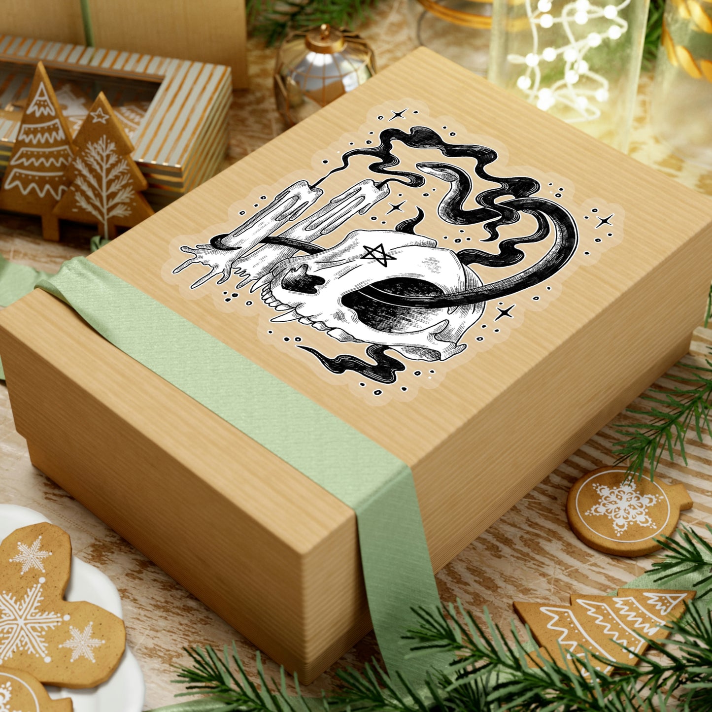 Witch Aesthetic Skull Goth Aesthetic Sticker