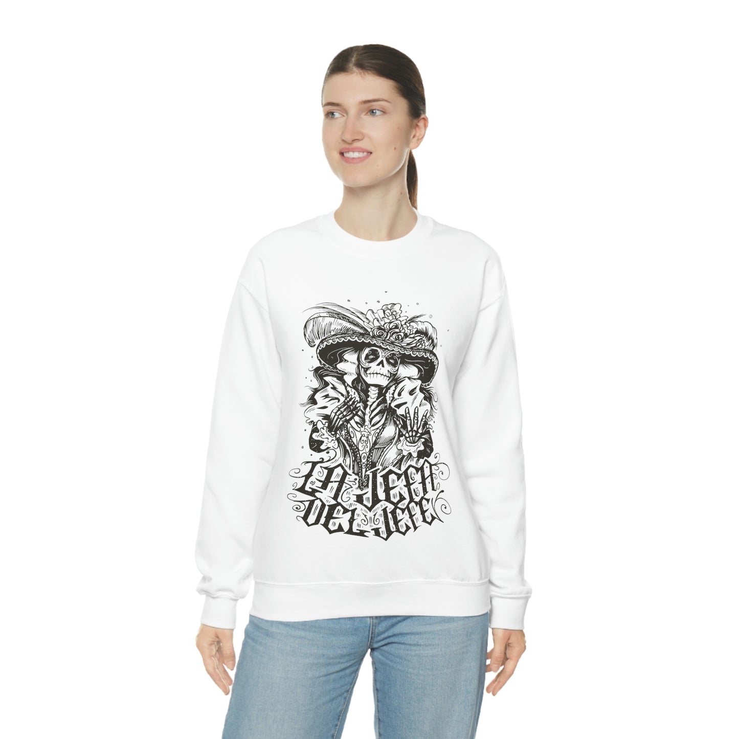 Mexican Skeleton LA JEFA DEL JEFE Sweatshirt