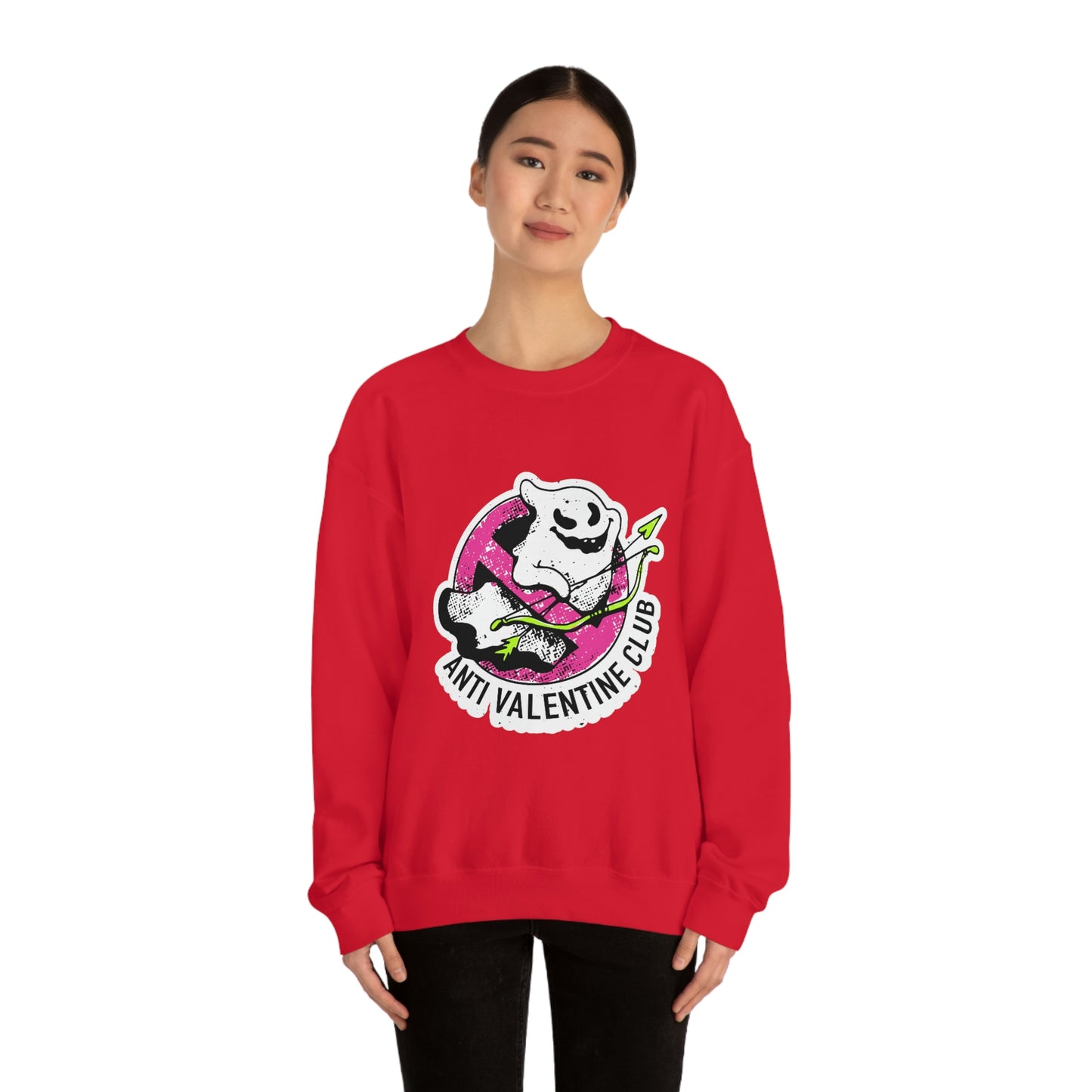 Anti Valentines CLub Ghost Sweatshirt