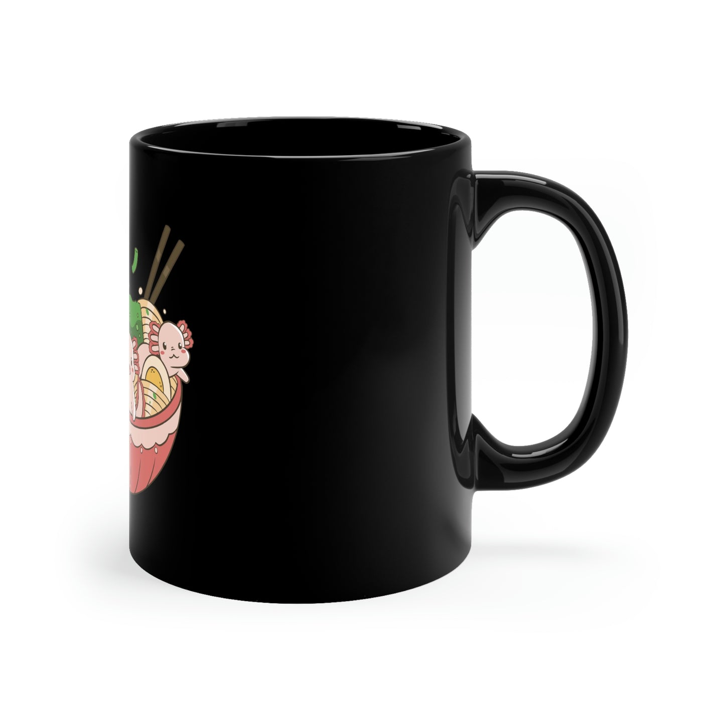 Kawaii Aesthetic, Yami Kawaii Cute Axolotls in Ramen Mug
