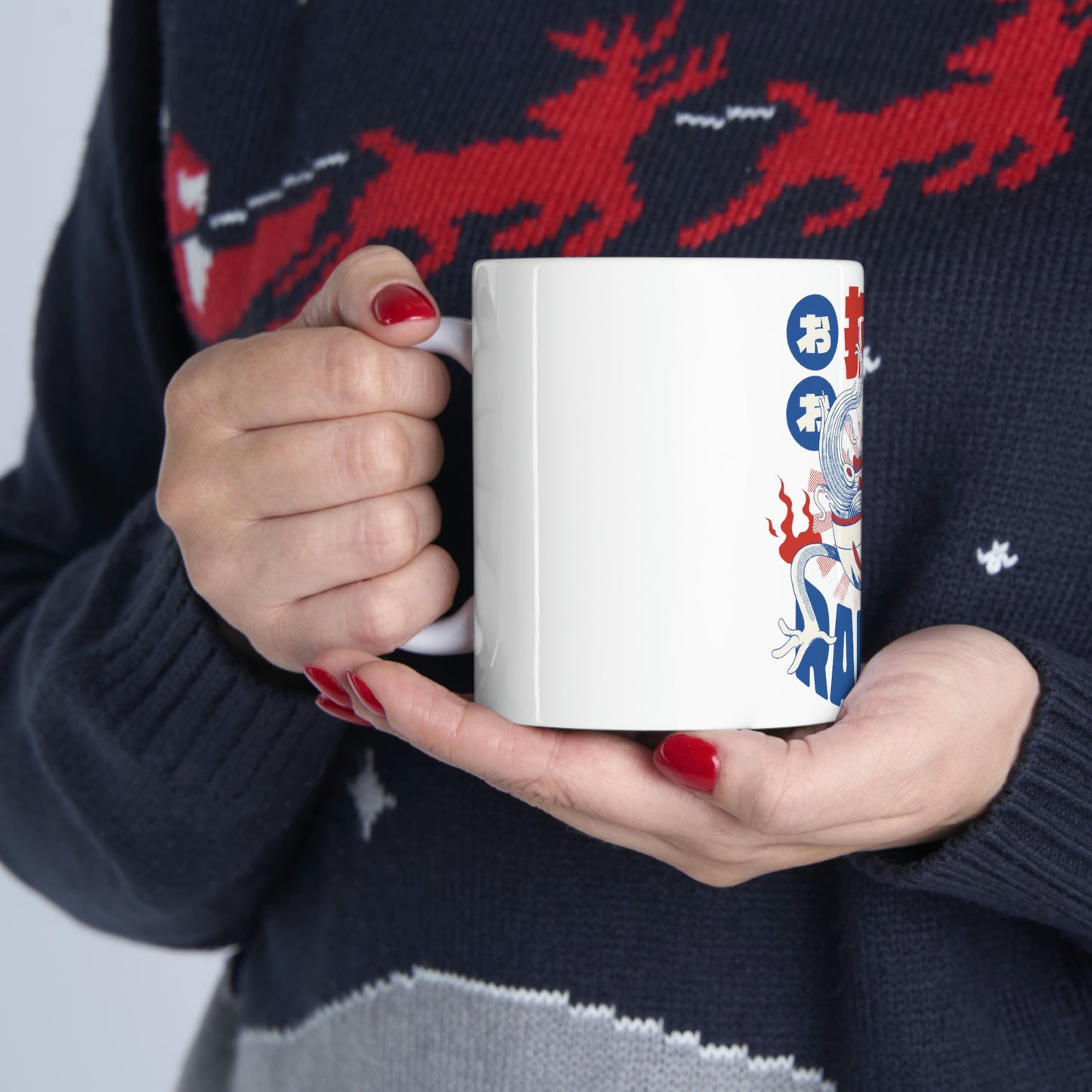 Pastel Kawaii Aesthetic, Yami Kawaii, Japanese Aesthetic Otaku Cute White Ceramic Mug 11oz