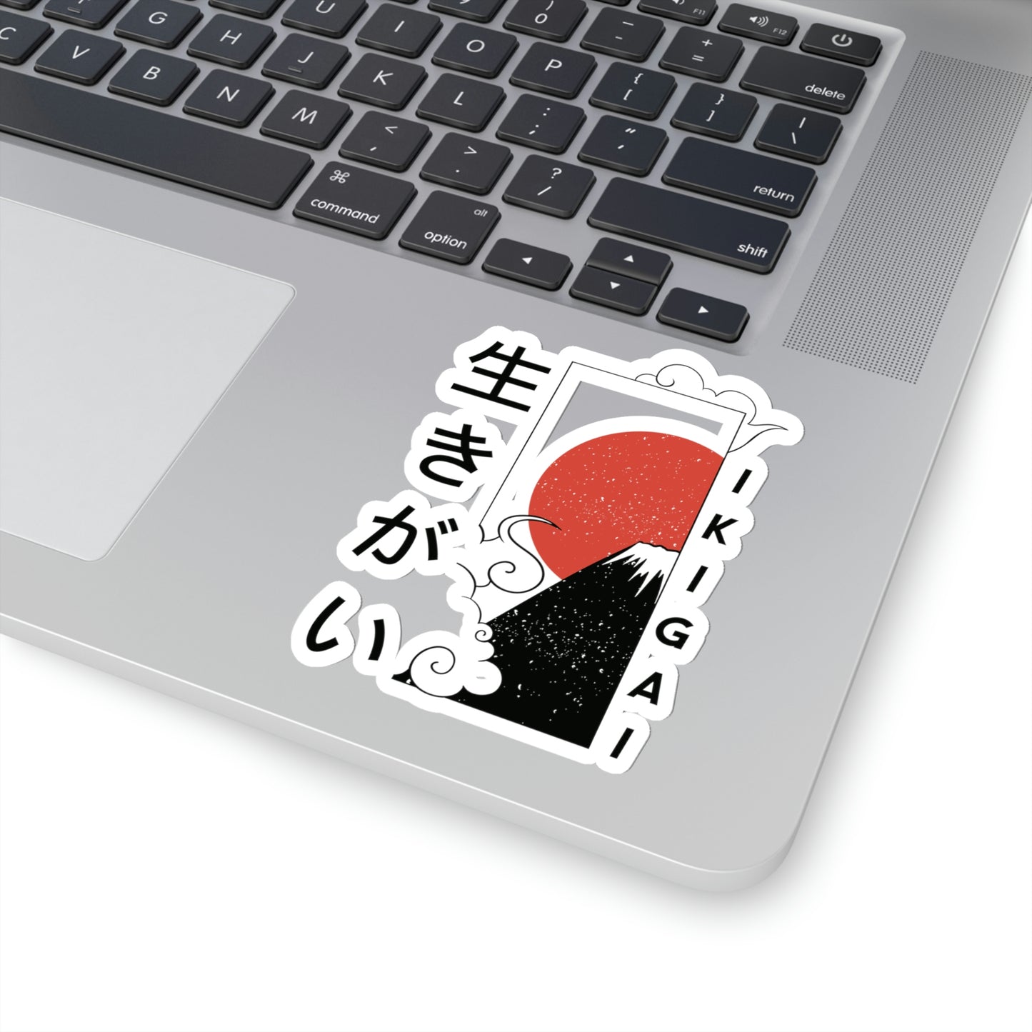Japanese Aesthetic Ikigai Graphic Sticker