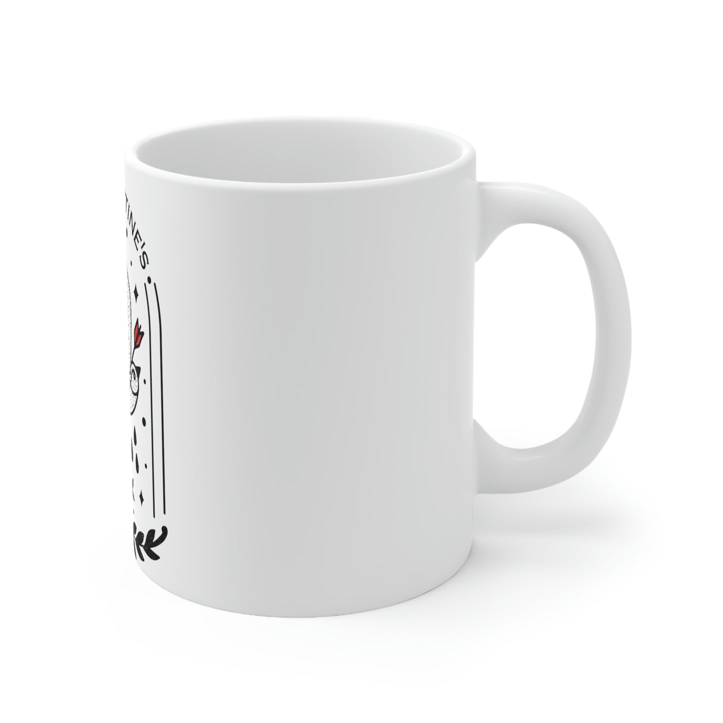 Anti Valentines Day Tattoo Aesthetic Mug
