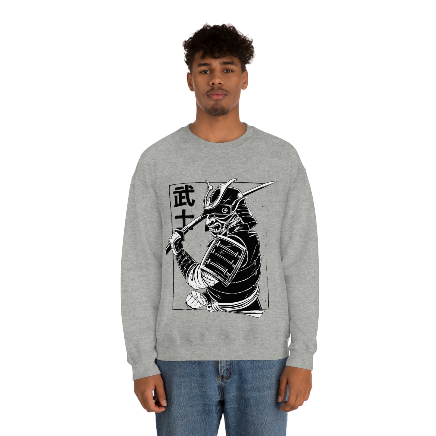 Japanese Aesthetic Japan Samurai Graphic Sweatshirt