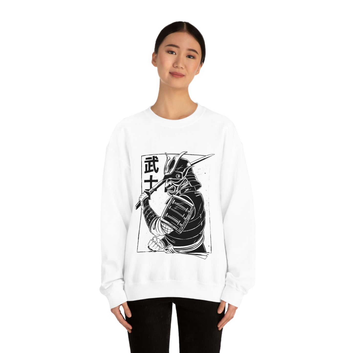 Japanese Aesthetic Japan Samurai Graphic Sweatshirt