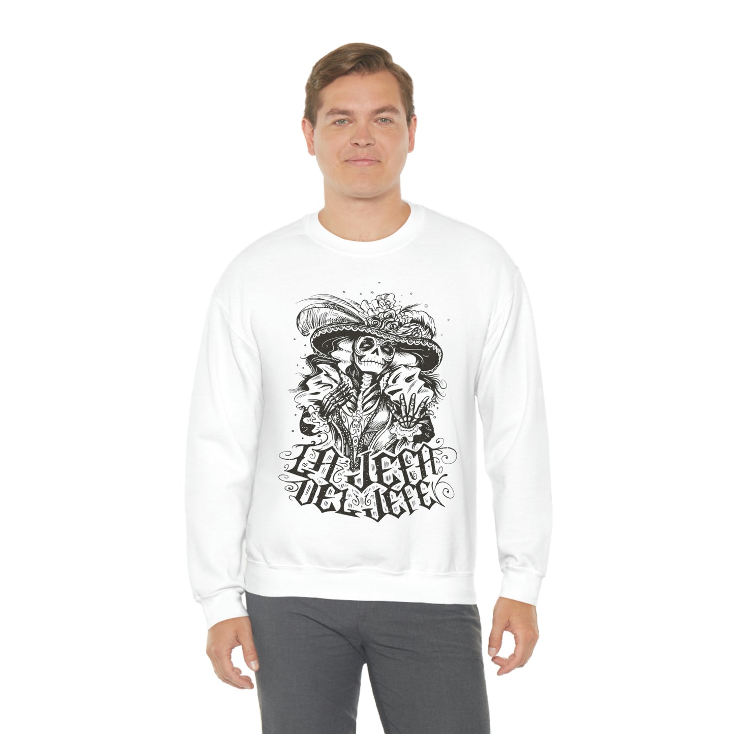 Mexican Skeleton LA JEFA DEL JEFE Sweatshirt