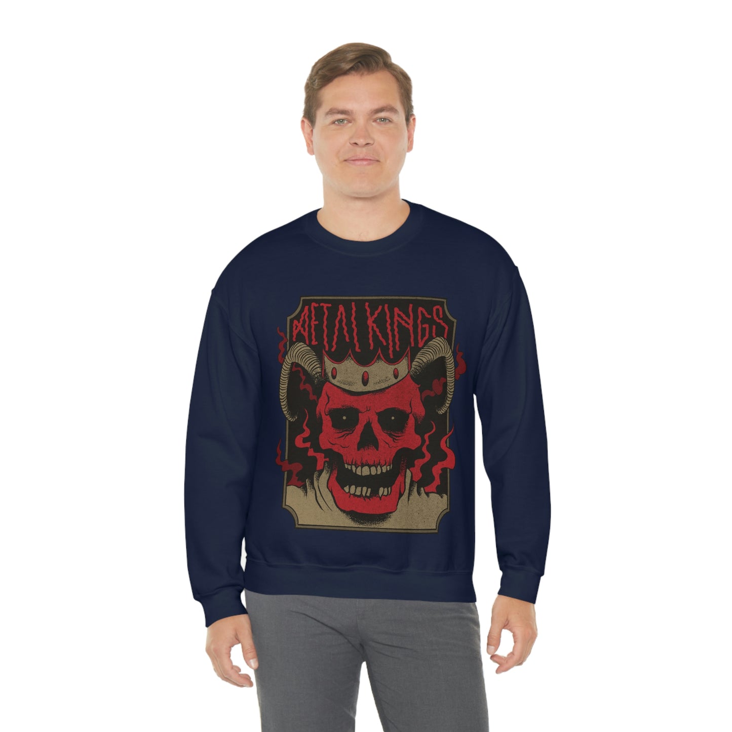 METAL KINGS BAND Goth Aesthetic Sweatshirt