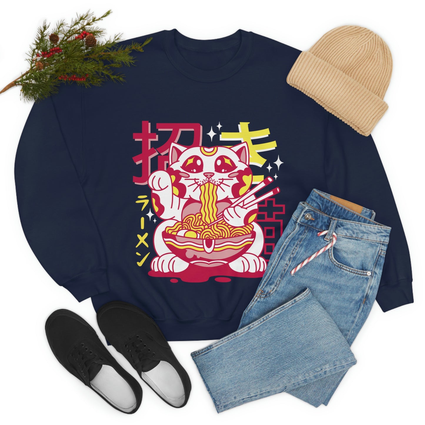 Kawaii Sweatshirt, Kawaii Clothing, Kawaii Clothes, Yami Kawaii Aesthetic, Pastel Kawaii Sweatshirt Ramen Sweater Sweatshirt
