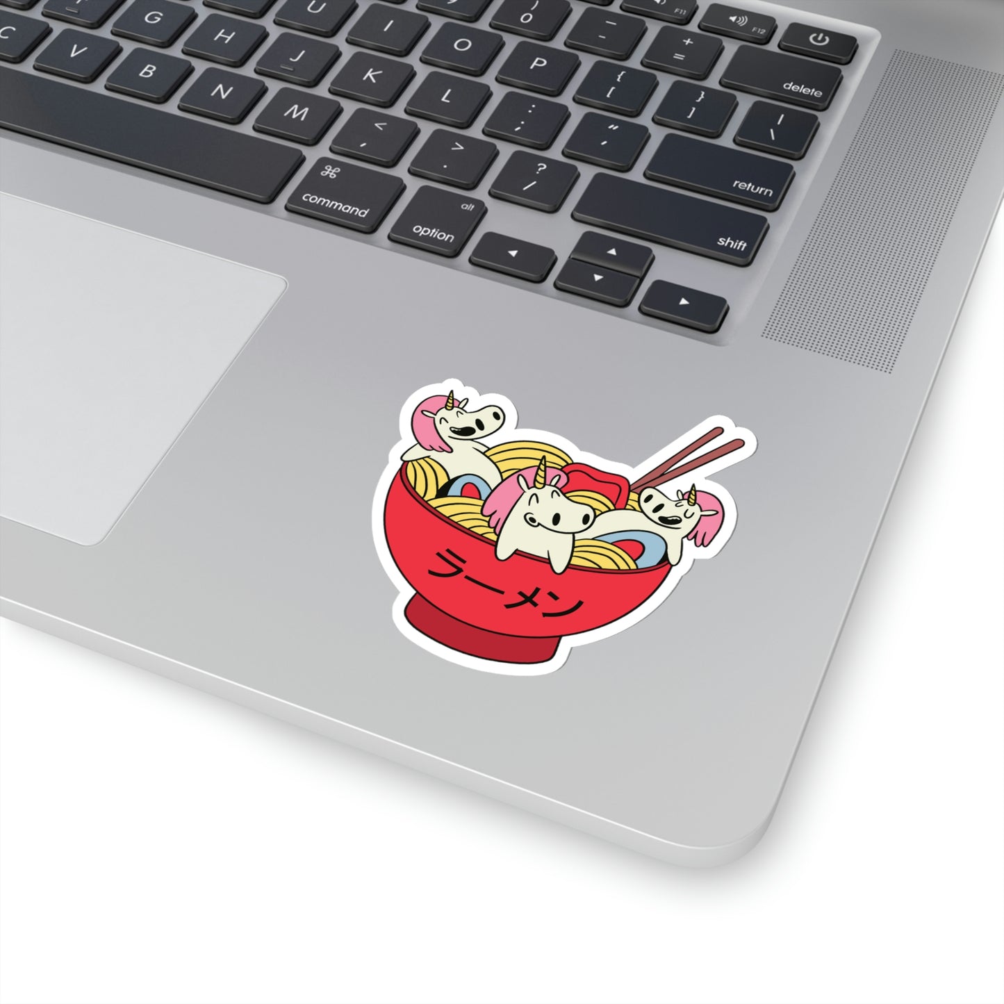 Japanese Aesthetic Unicorn In Ramen Sticker