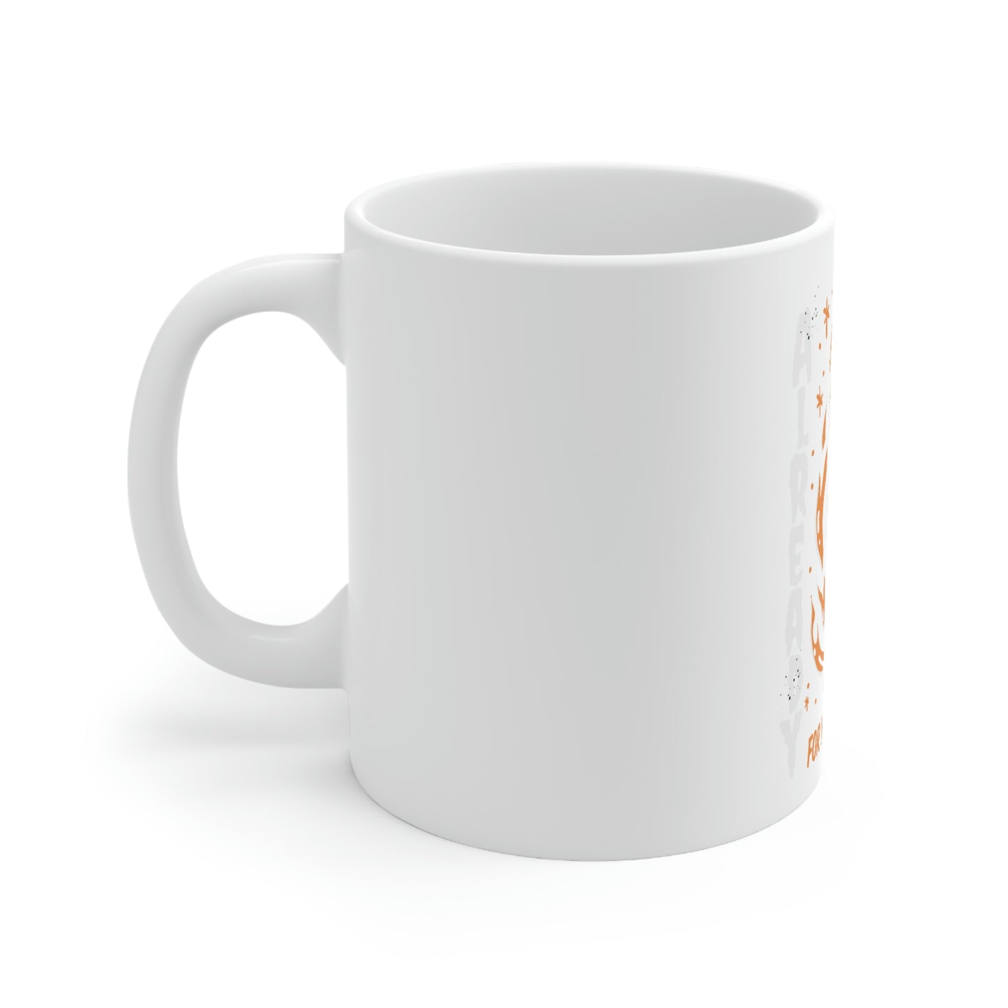 Already Dressed For Your Funeral Goth Aesthetic White Ceramic Mug