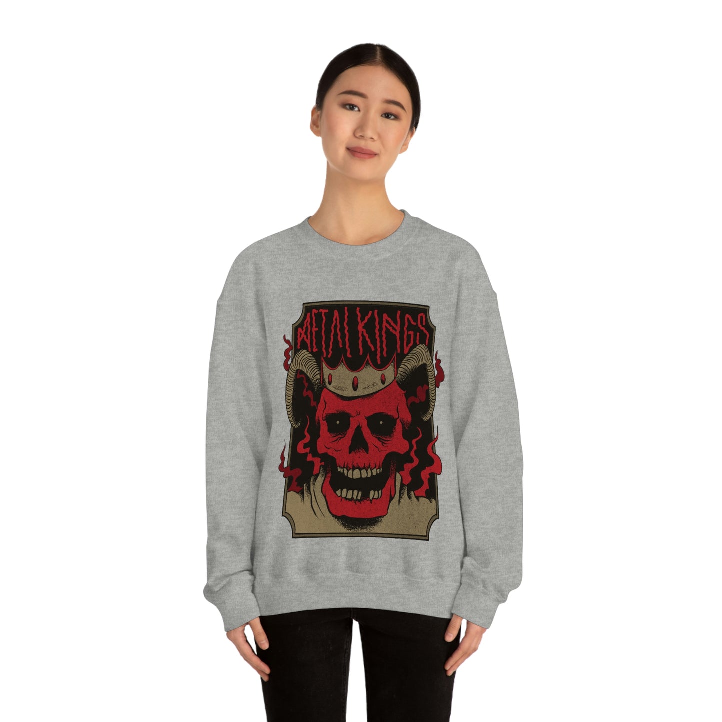 METAL KINGS BAND Goth Aesthetic Sweatshirt