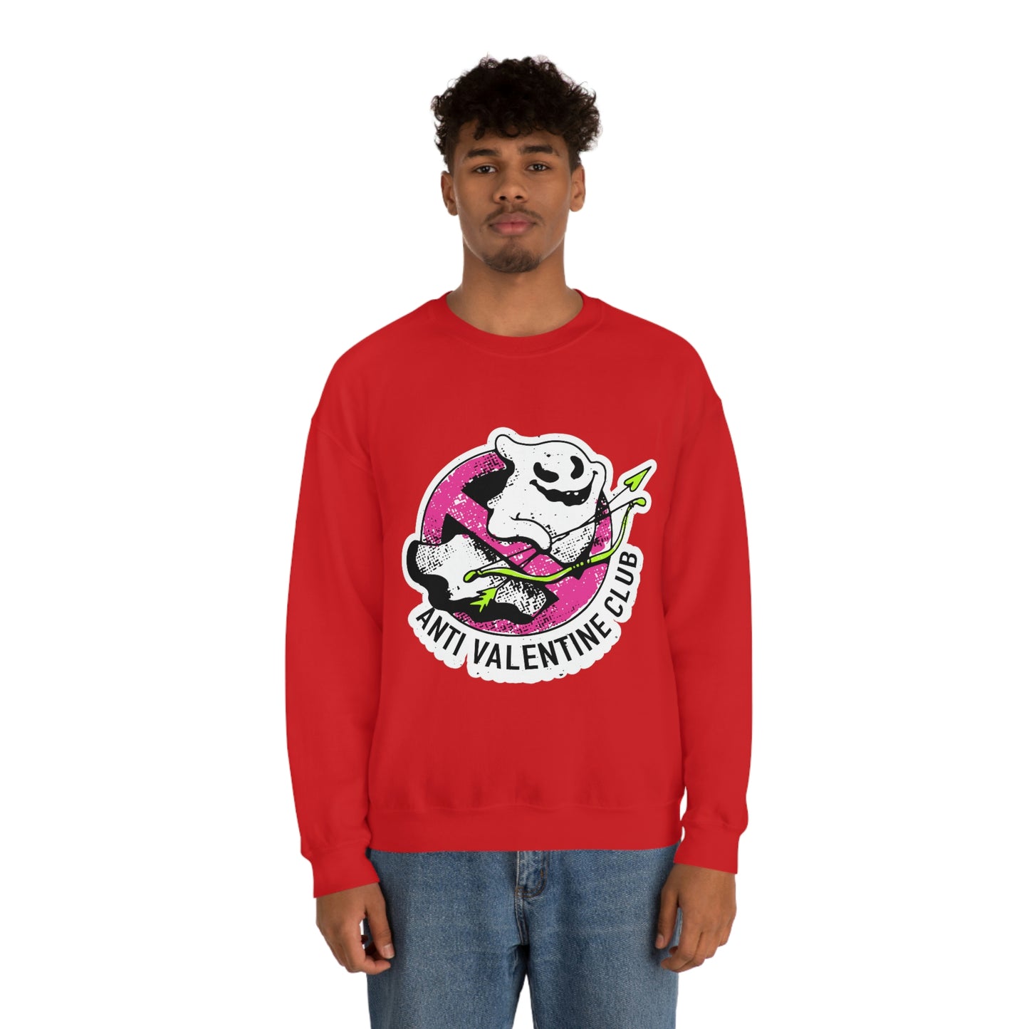 Anti Valentines CLub Ghost Sweatshirt