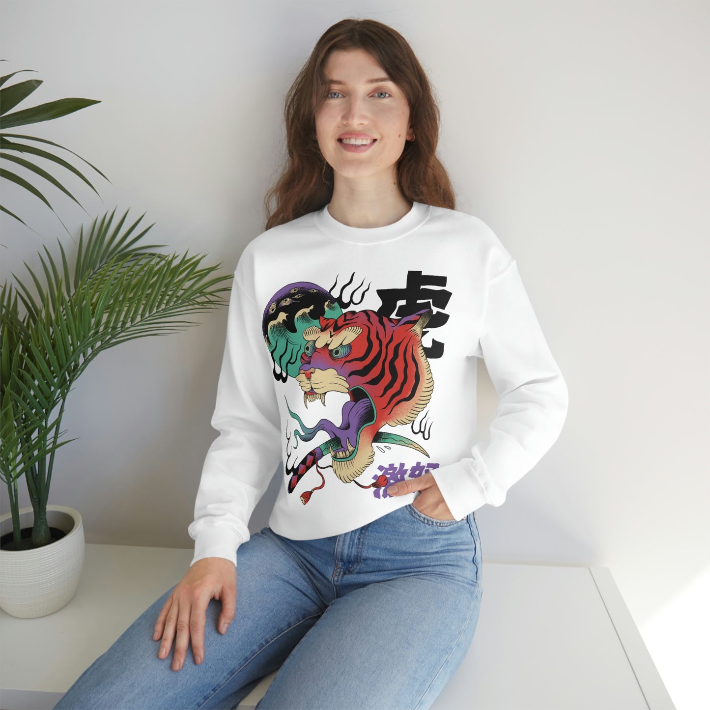 Indie Japanese Art, Japan Streeetwear Retro, Japanese Aesthetic Sweatshirt