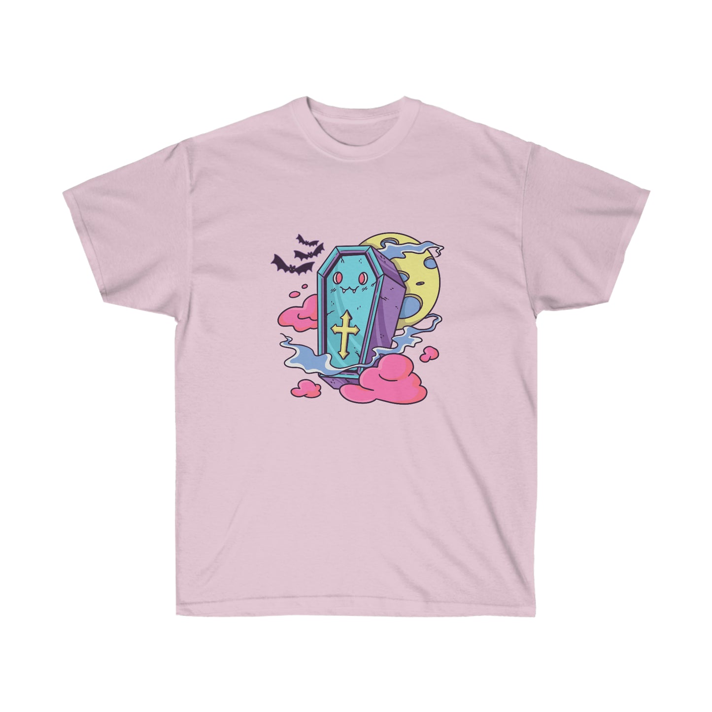 Kawaii Sweatshirt, Kawaii Clothing, Kawaii Clothes, Yami Kawaii Aesthetic, Pastel Kawaii Cute Coffin Sweatshirt T-Shirt