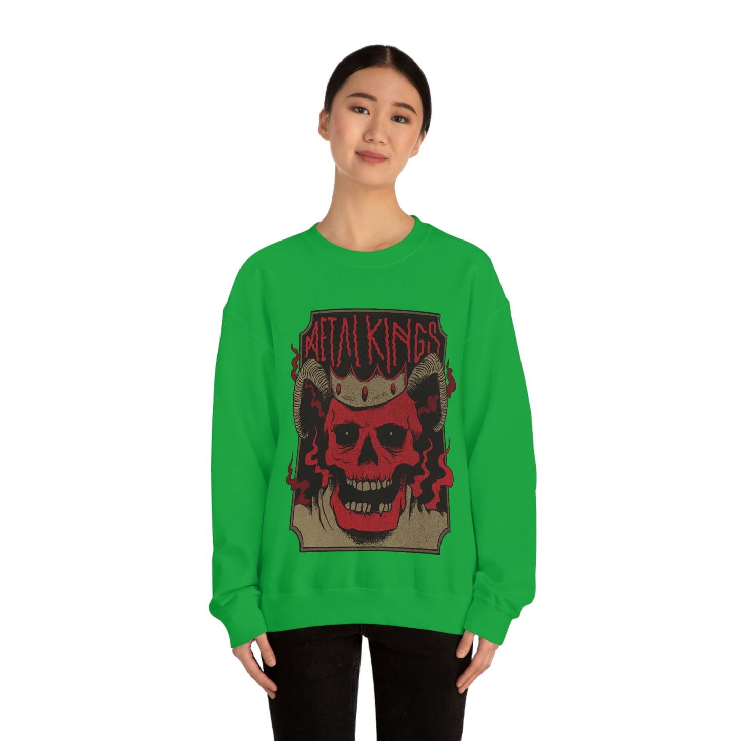 METAL KINGS BAND Goth Aesthetic Sweatshirt