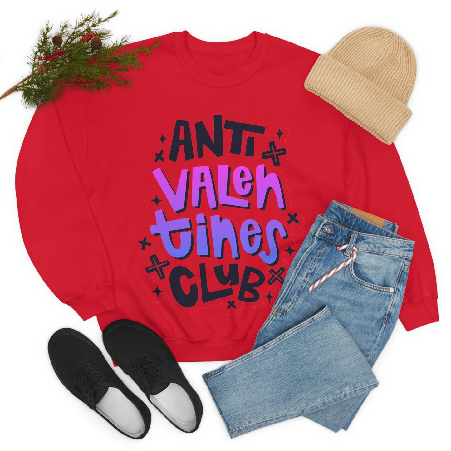 Anti Valentines Club Sweatshirt