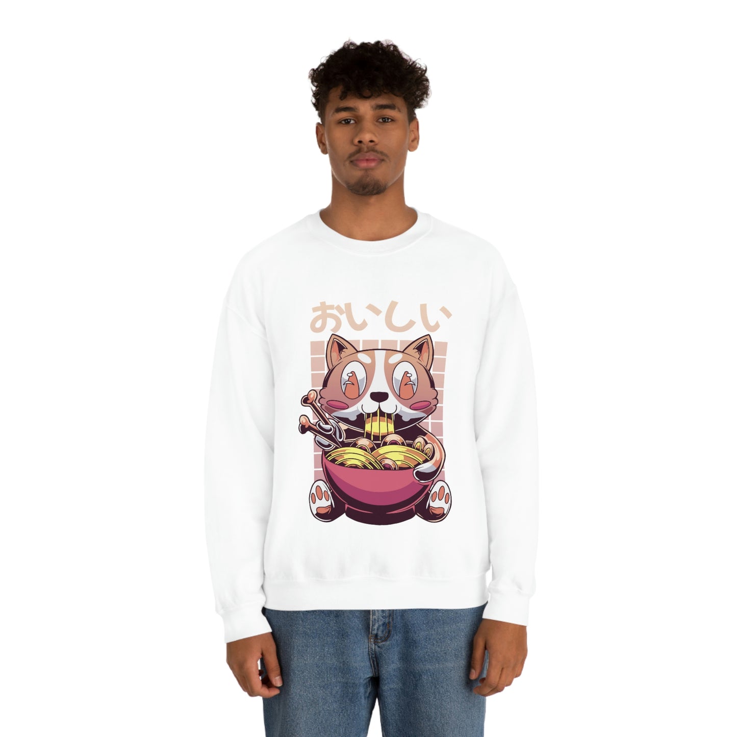 Kawaii Sweatshirt, Kawaii Clothing, Kawaii Clothes, Yami Kawaii Aesthetic, Pastel Kawaii Sweatshirt Ramen Sweater Sweatshirt