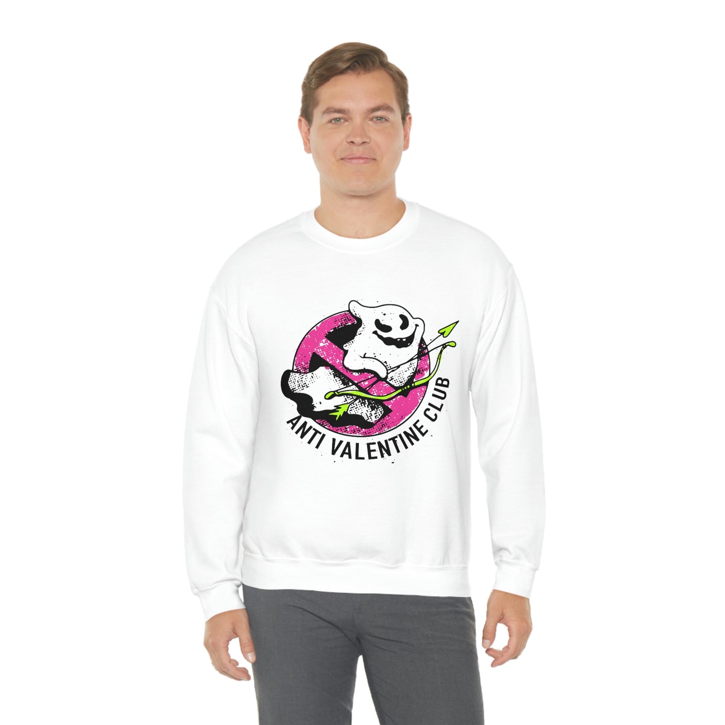 Anti Valentines CLub Ghost Sweatshirt
