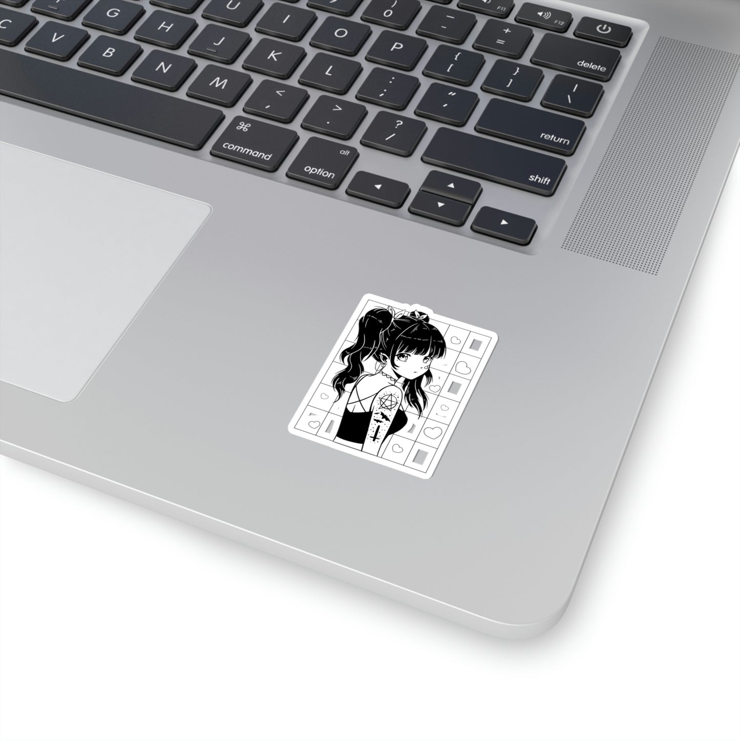 Anime Girl Goth Aesthetic Sticker