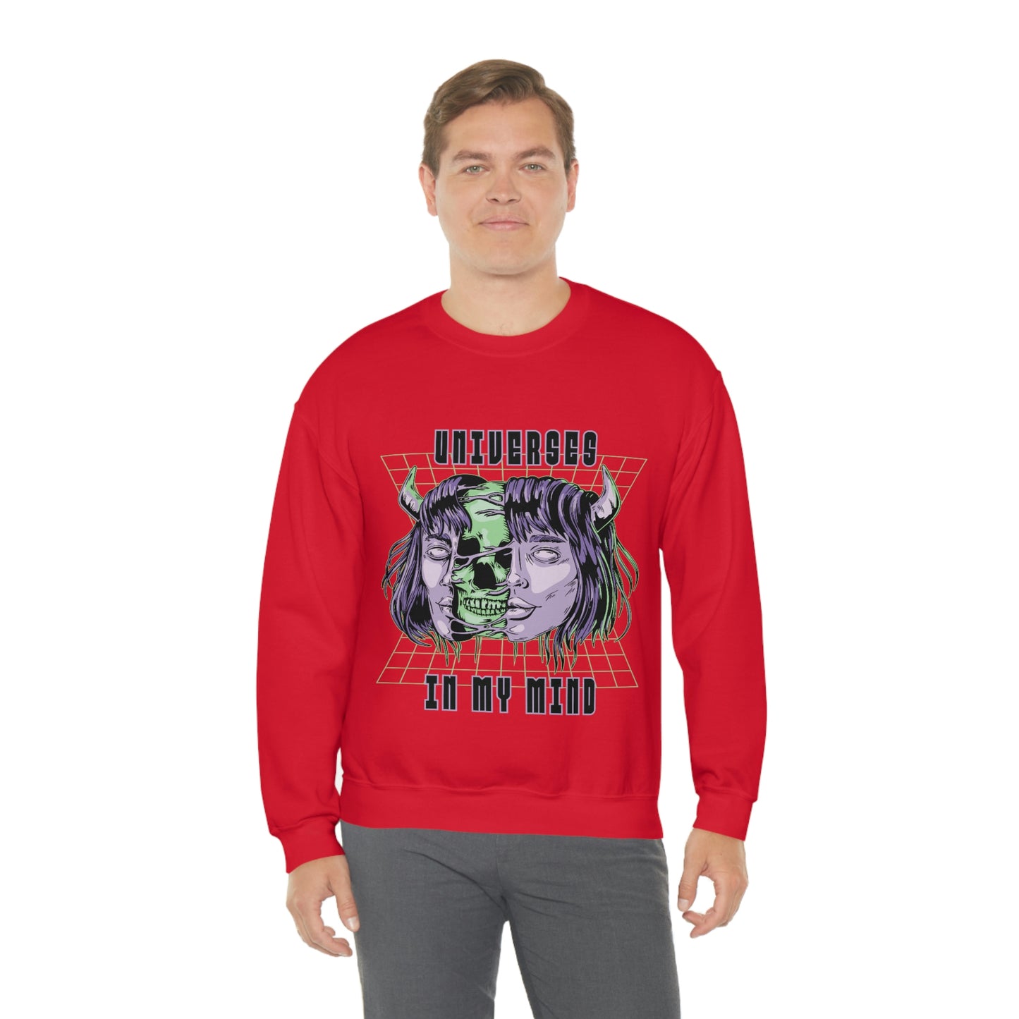 Universes In My Mind Pastel Goth Aesthetic Cyber Sweatshirt