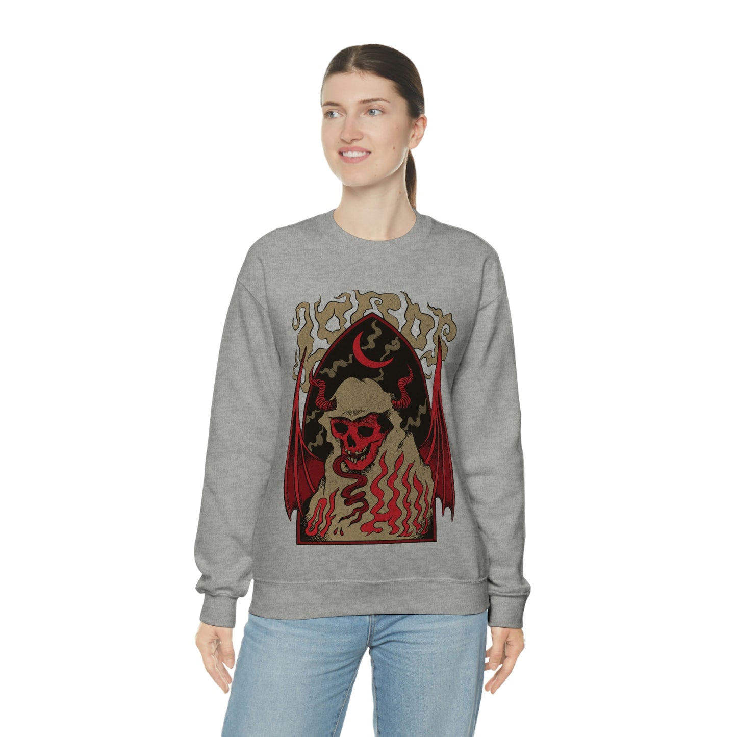 Dark Demons Goth Aesthetic Sweatshirt