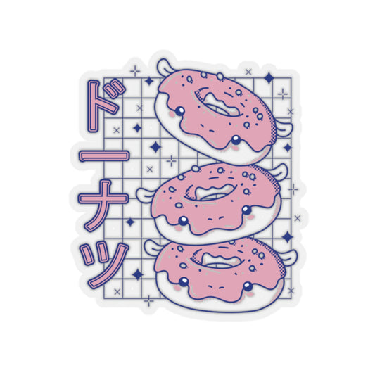 Cute Donuts Pastel Kawaii Aesthetic, Yami Kawaii, Japanese Aesthetic Otaku Sticker
