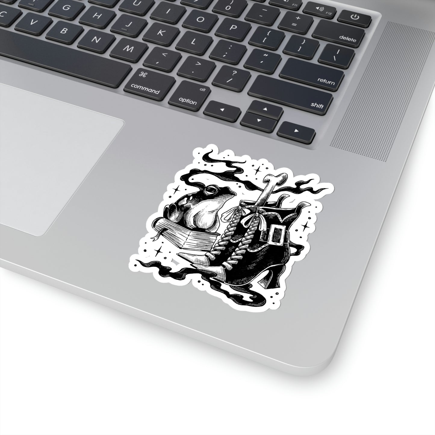 Witch Aesthetic Frog Goth Aesthetic Sticker