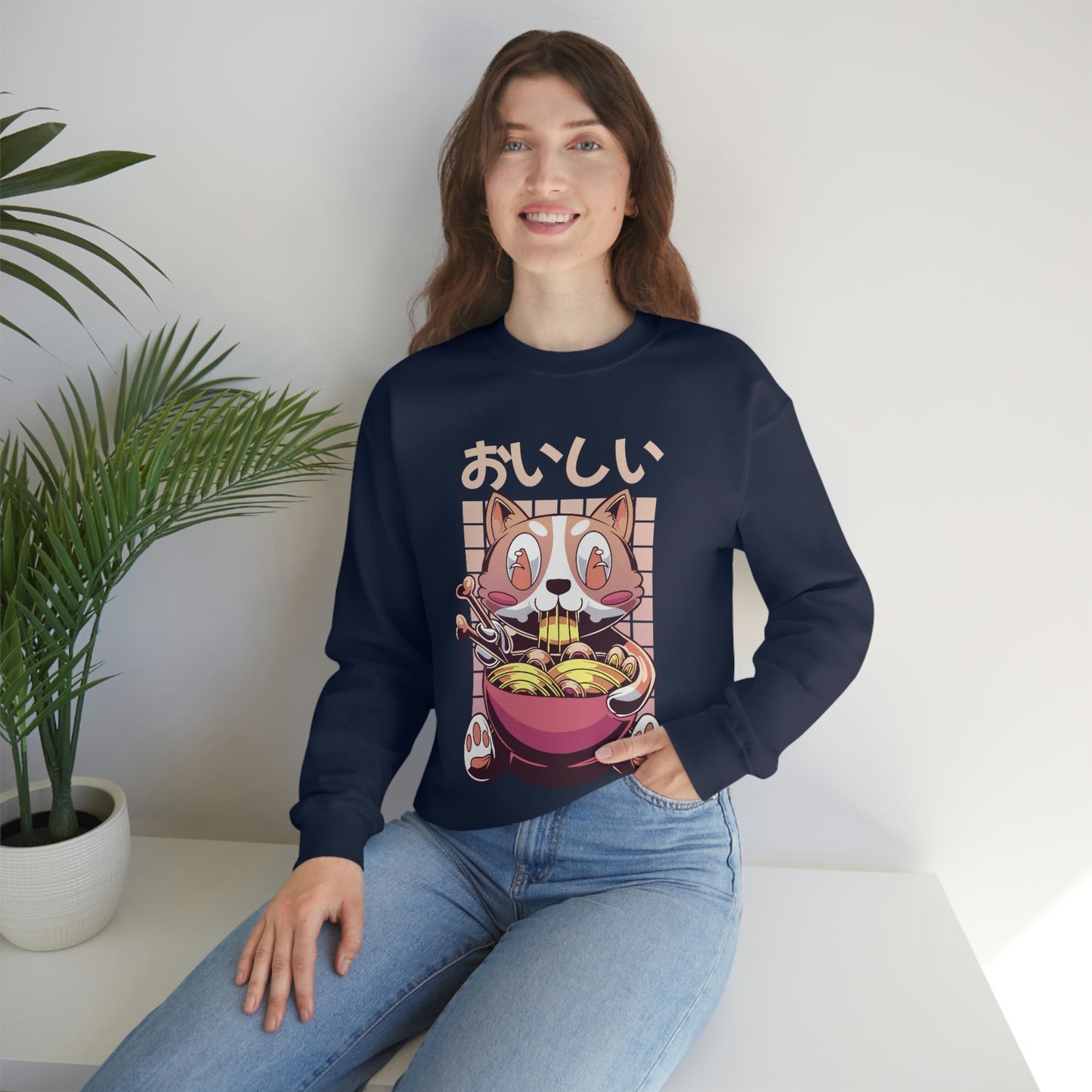 Kawaii Sweatshirt, Kawaii Clothing, Kawaii Clothes, Yami Kawaii Aesthetic, Pastel Kawaii Sweatshirt Ramen Sweater Sweatshirt