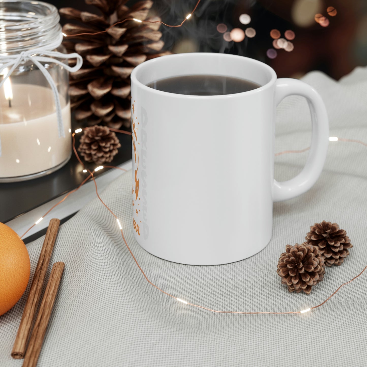 Already Dressed For Your Funeral Goth Aesthetic White Ceramic Mug