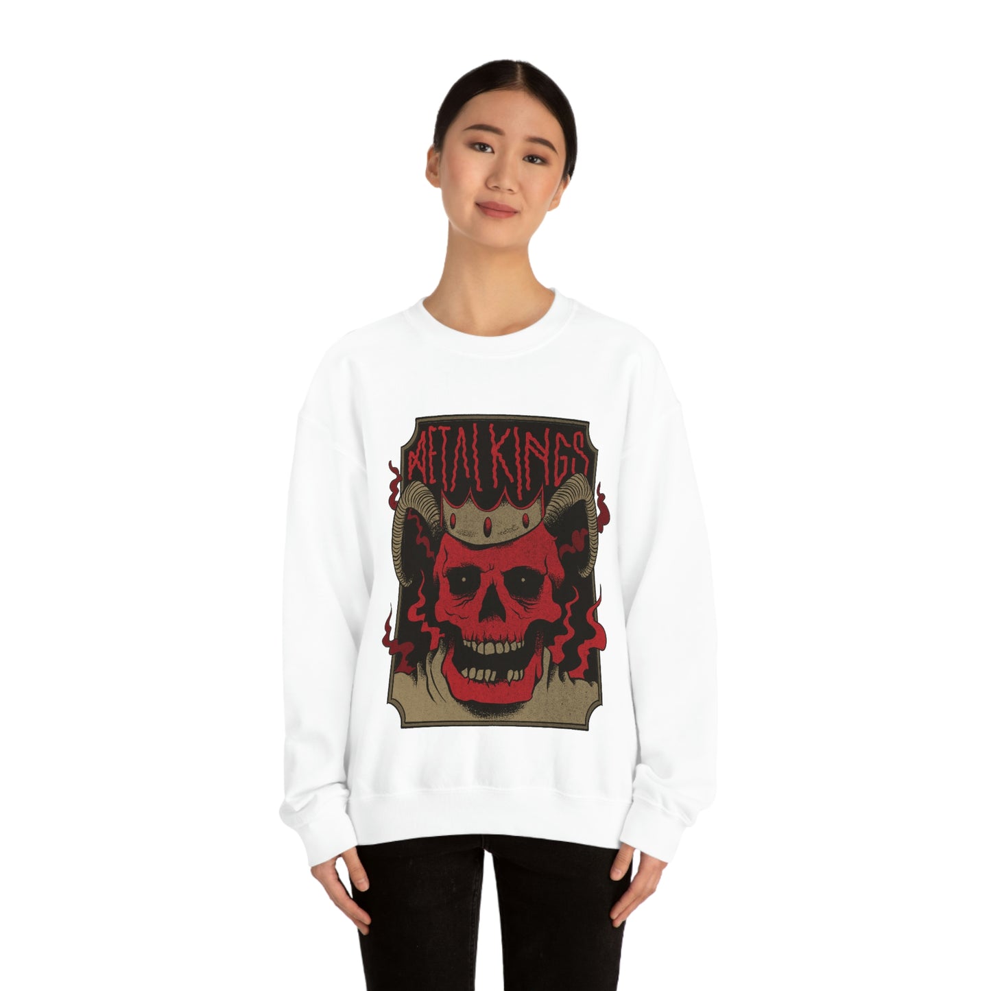 METAL KINGS BAND Goth Aesthetic Sweatshirt