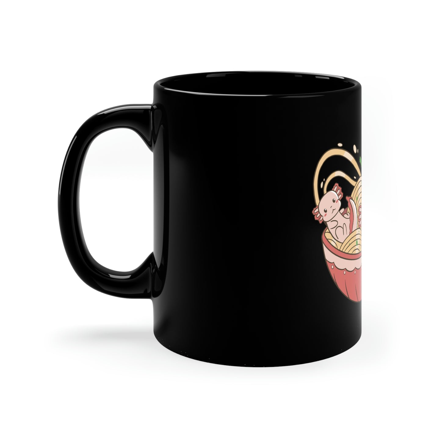 Kawaii Aesthetic, Yami Kawaii Cute Axolotls in Ramen Mug