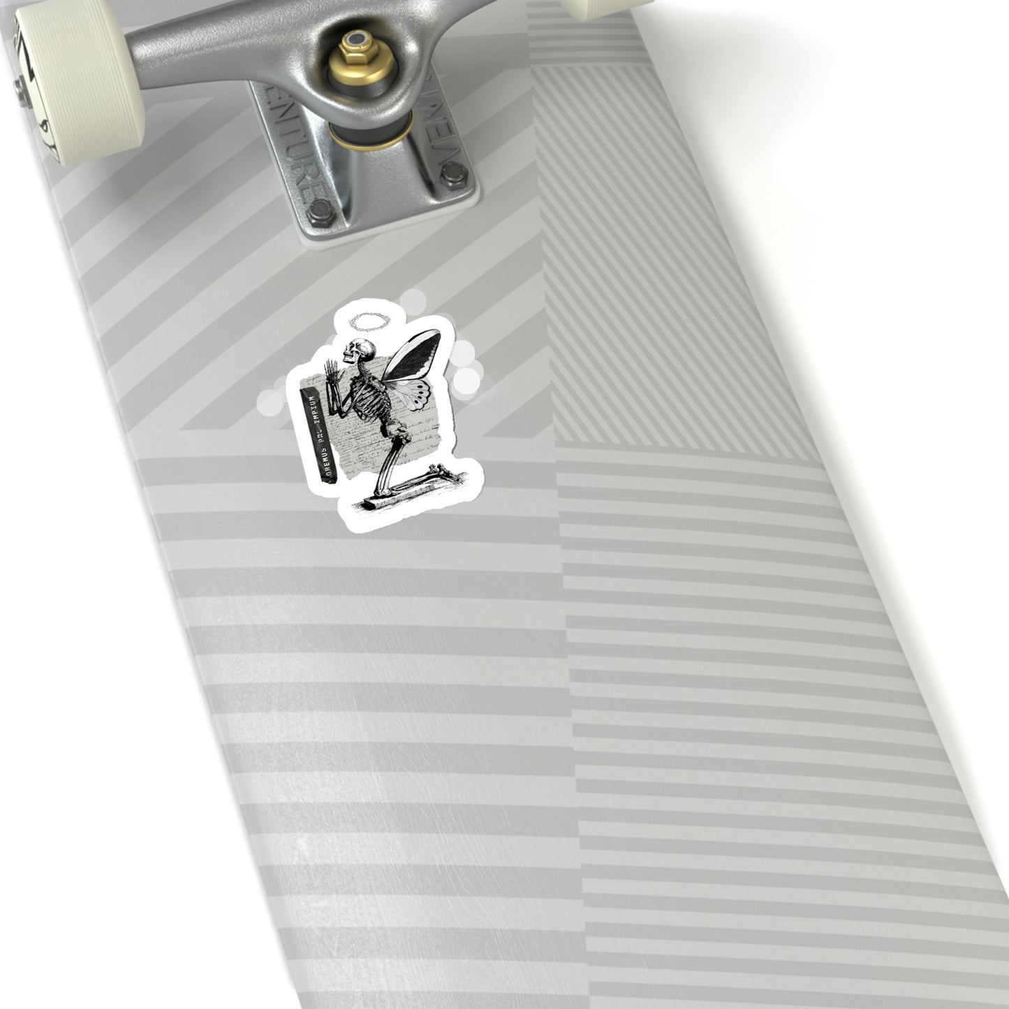 Skeleton Praying Alt Sticker