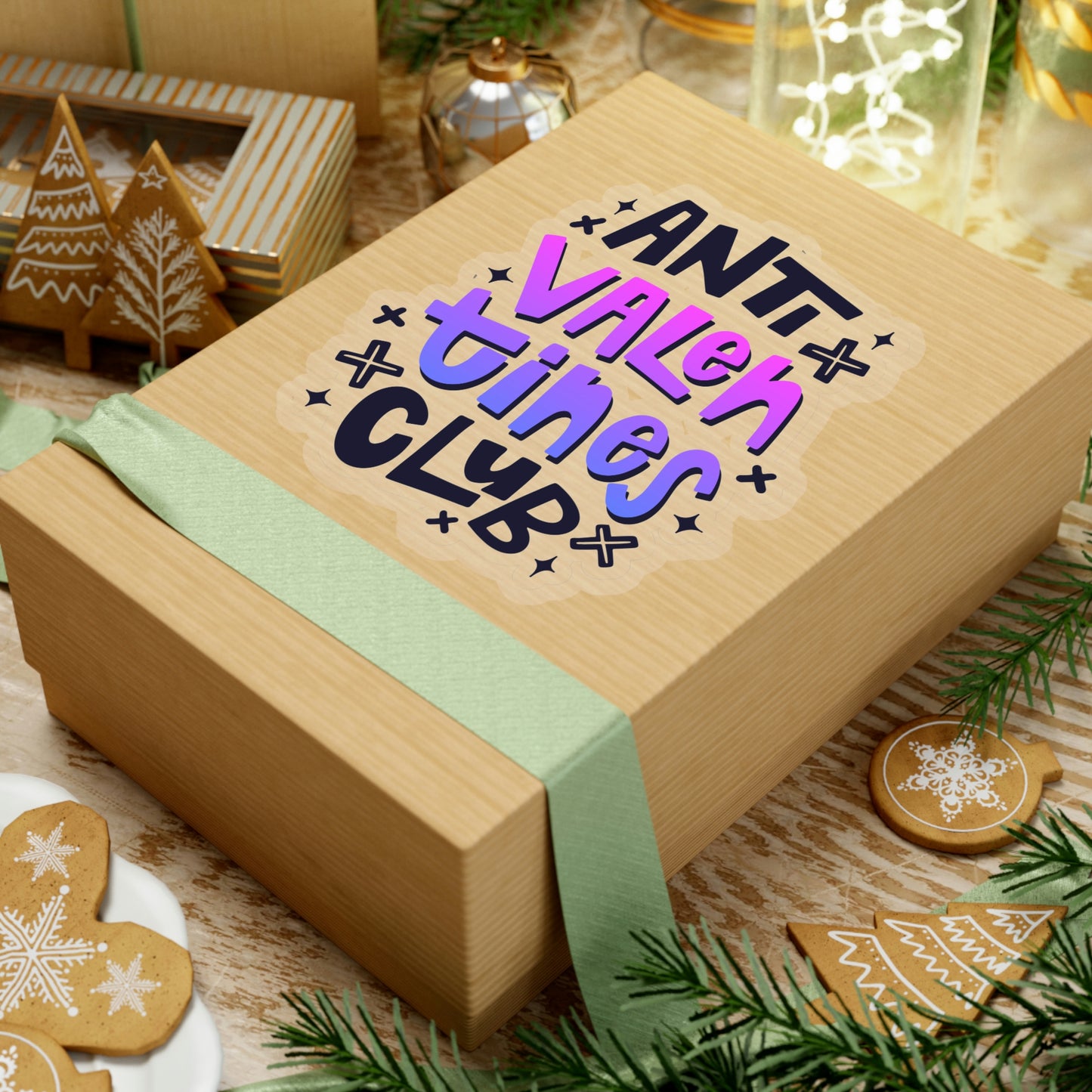 Anti Valentines Club Sticker