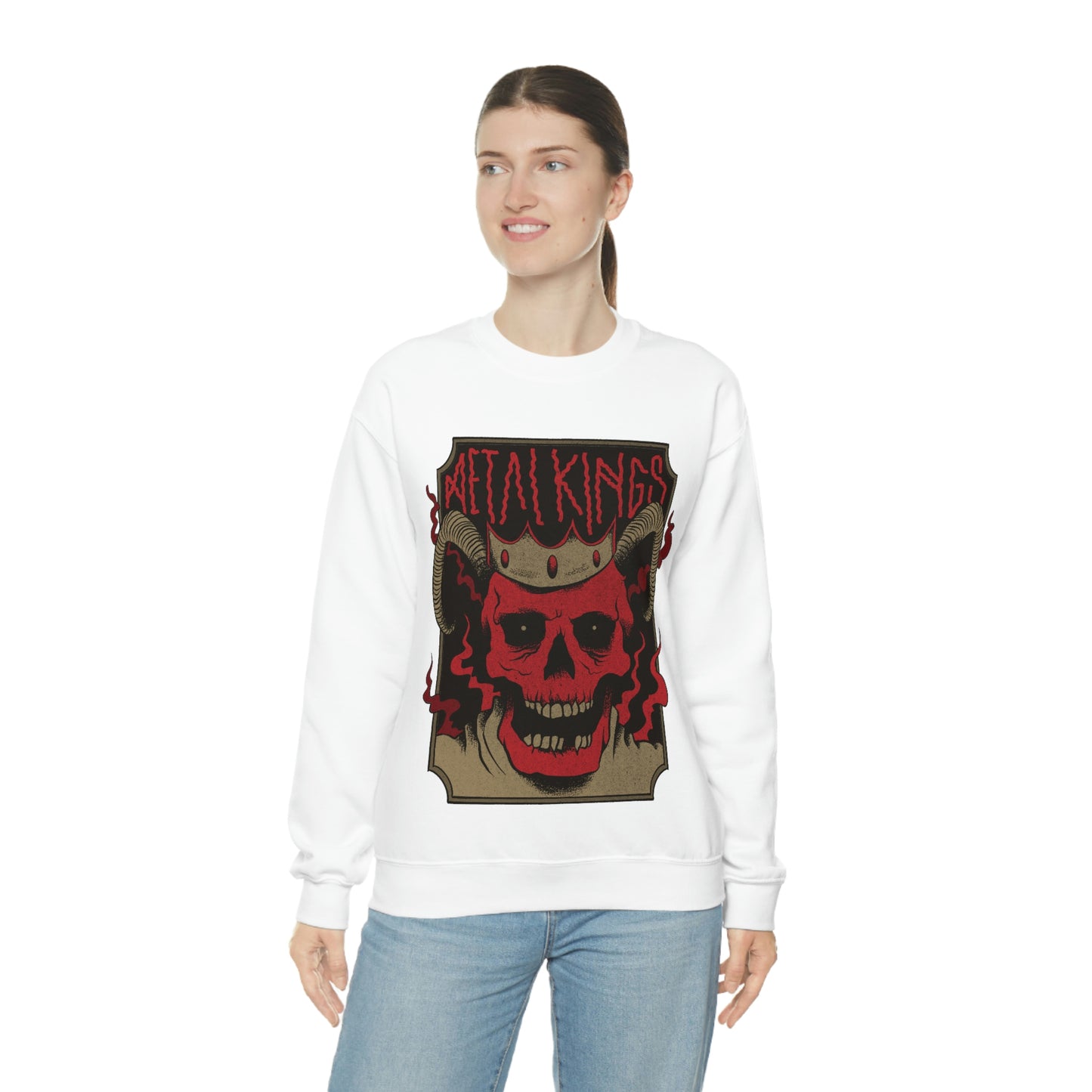 METAL KINGS BAND Goth Aesthetic Sweatshirt