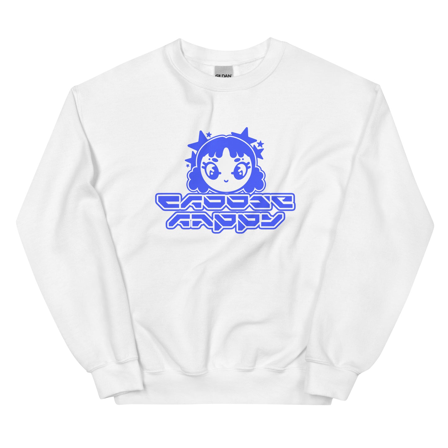 Choose Happy Y2k Alt aesthetic fashion White Sweatshirt