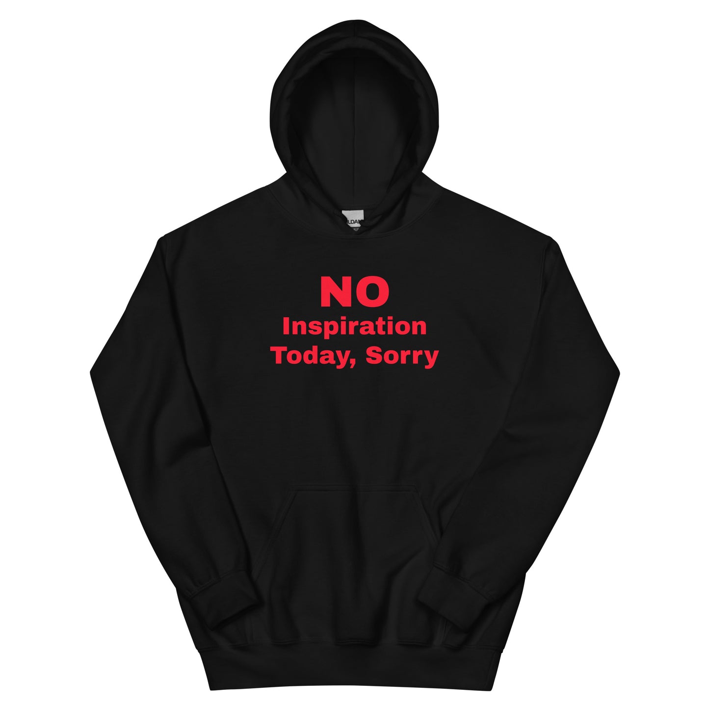 No Inspiration Today Sorry Y2k Clothing Aesthetic Alt Hoodie