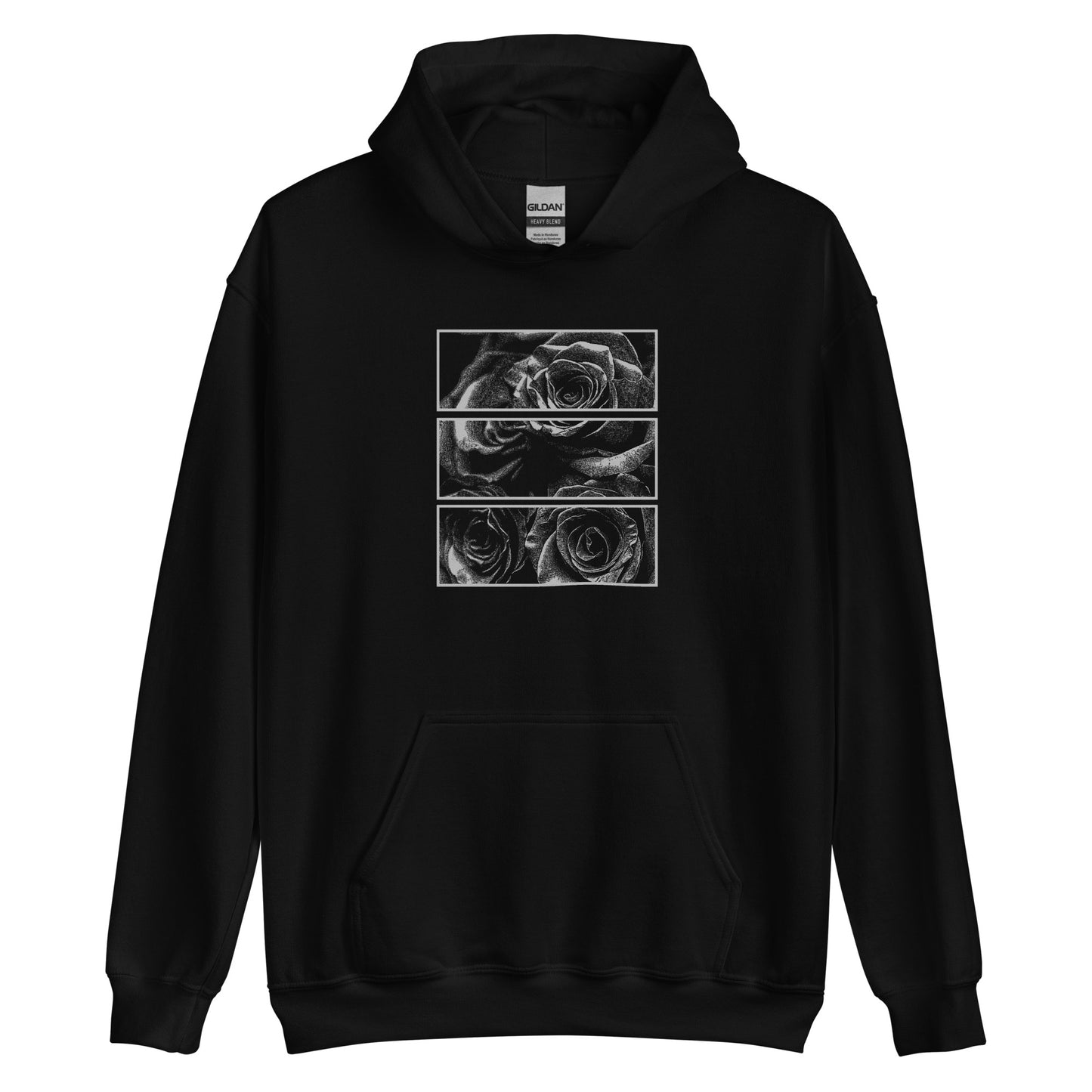Goth Y2k Clothing Alt Aesthetic Goth Punk Roses Hoodie