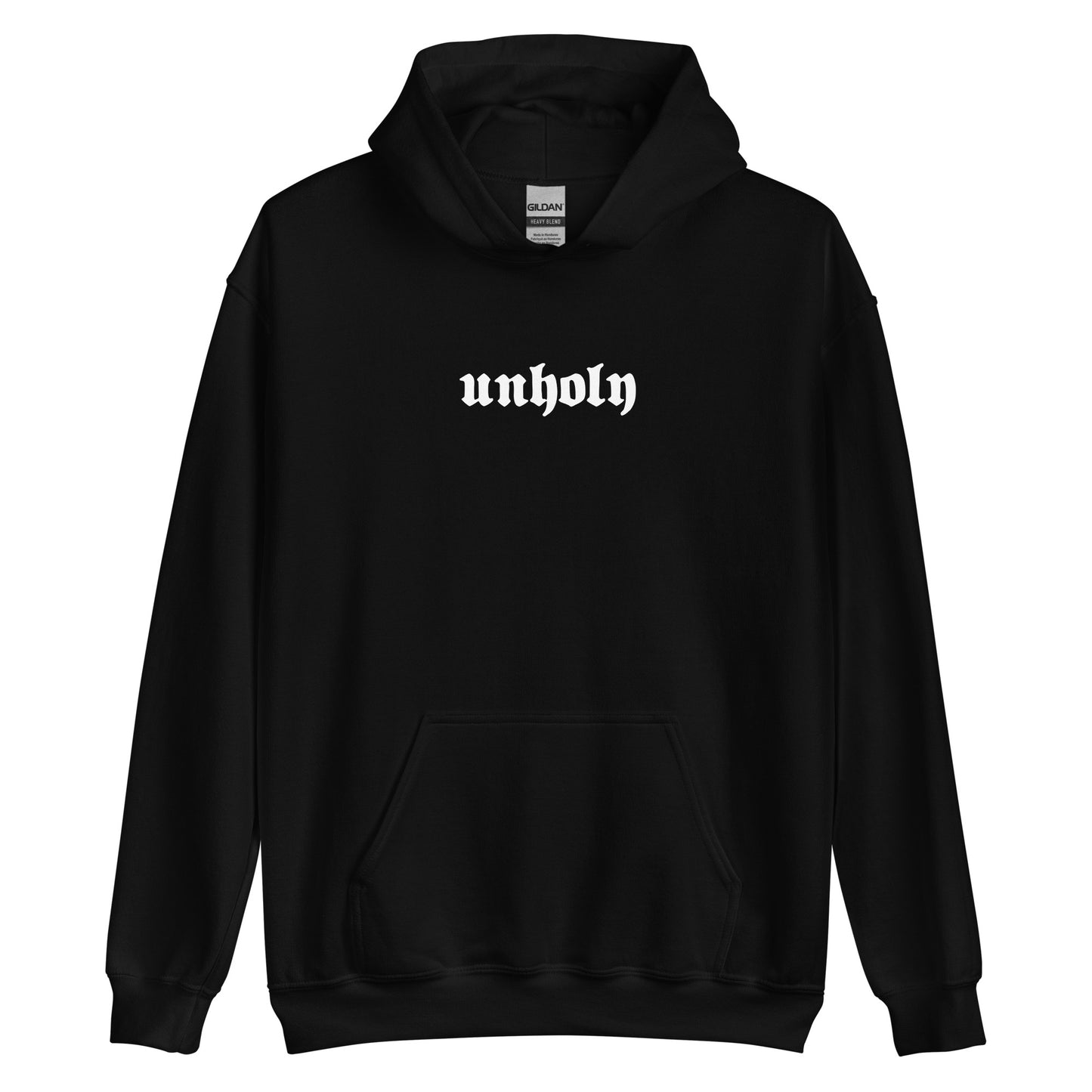 Goth Y2k Clothing Alt Aesthetic Goth Punk Unholy Hoodie