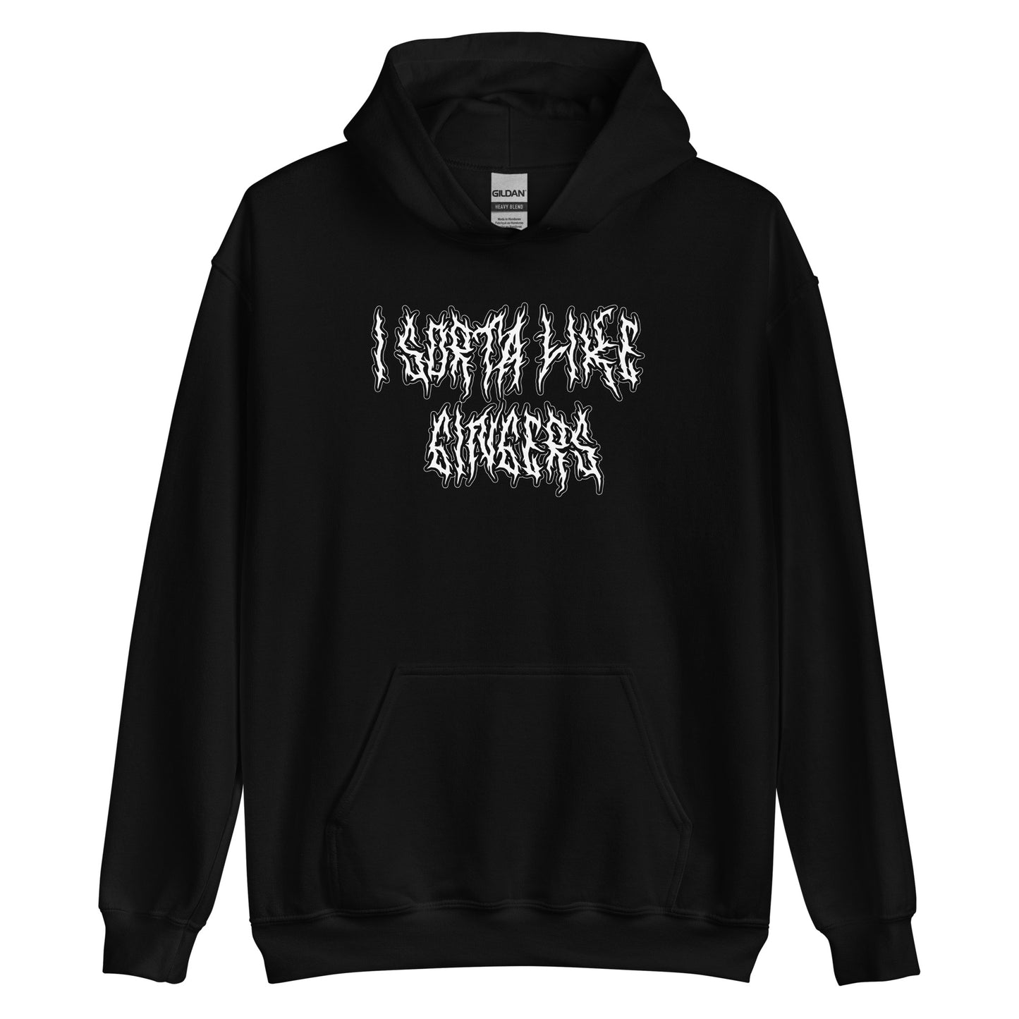 I Sorta Like gingers Goth Alternative Fashion Y2k Hoodie