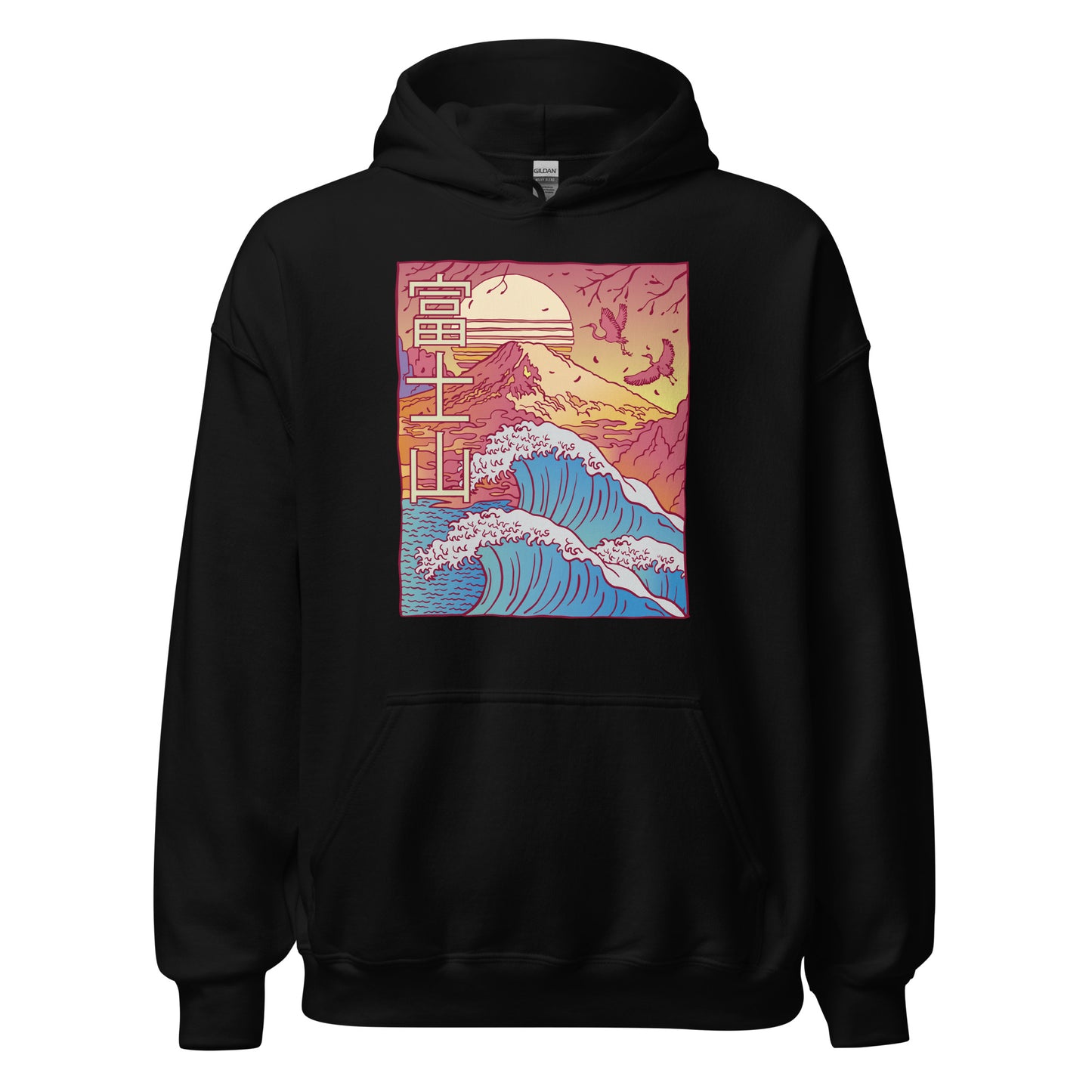Indie Japanese Art, Japan Streeetwear Retro, Japanese Aesthetic Hoodie